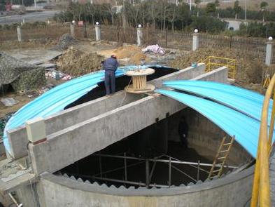 河北首骏环保设备有限公司污水池盖板产品图