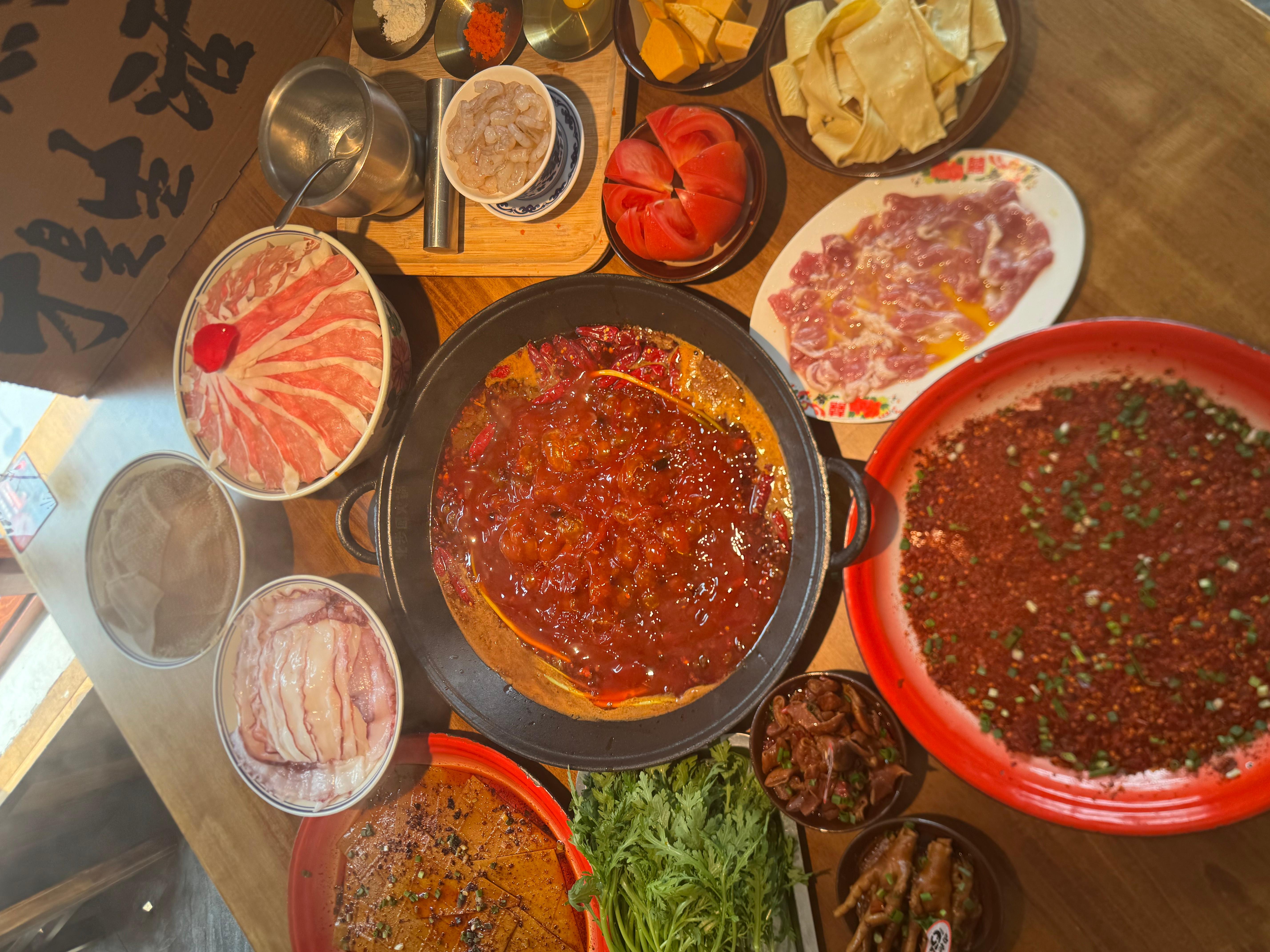 北步园火锅门店环境