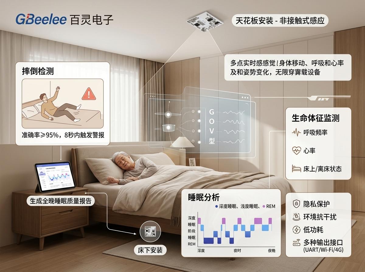 百灵电子传感器产品展示