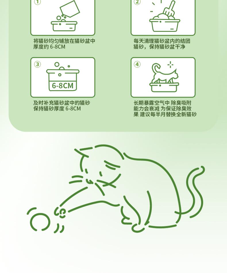 宠在指尖猫砂包装及场景图