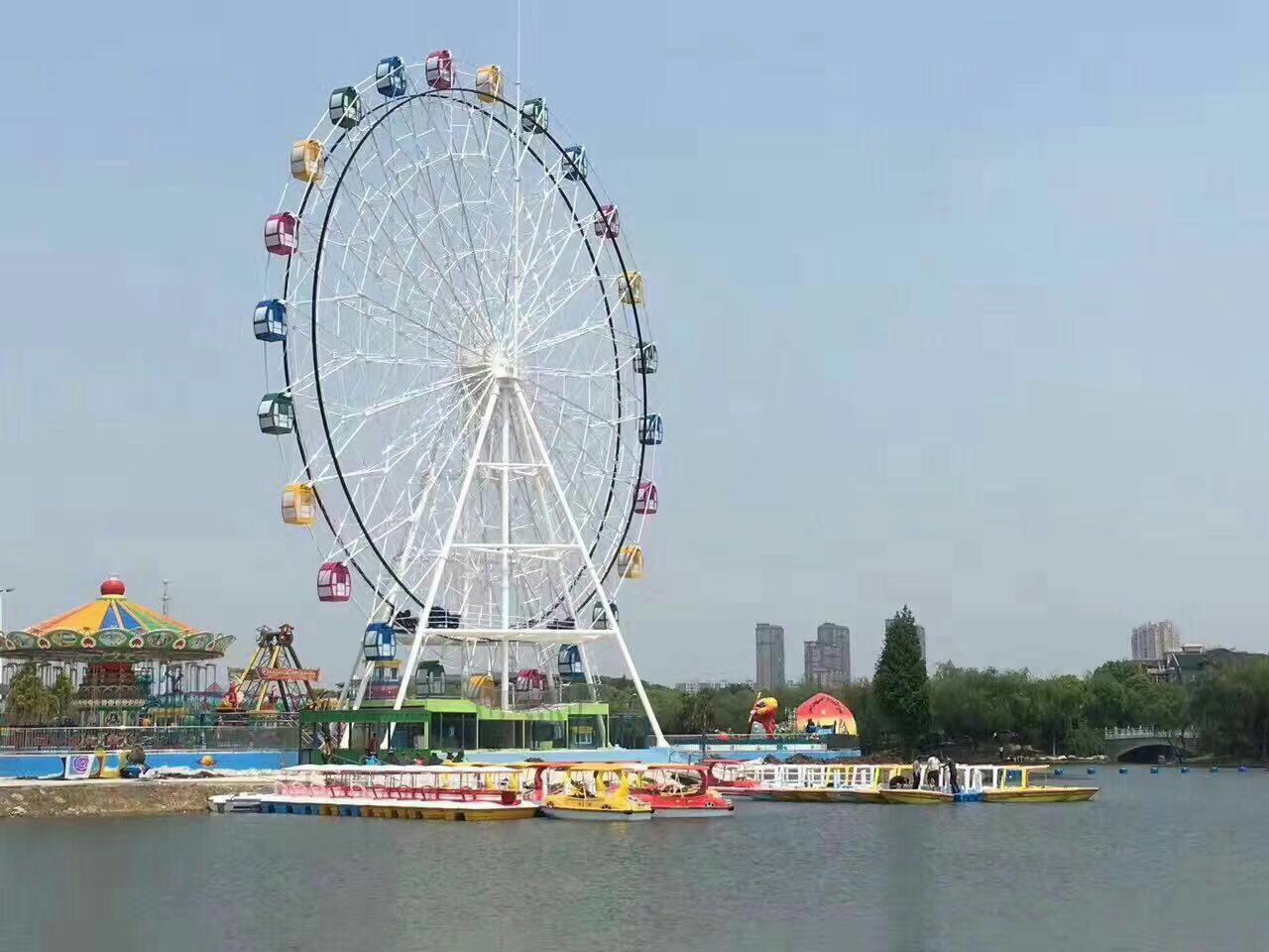 郑州强力游乐设备有限公司摩天轮实景案例