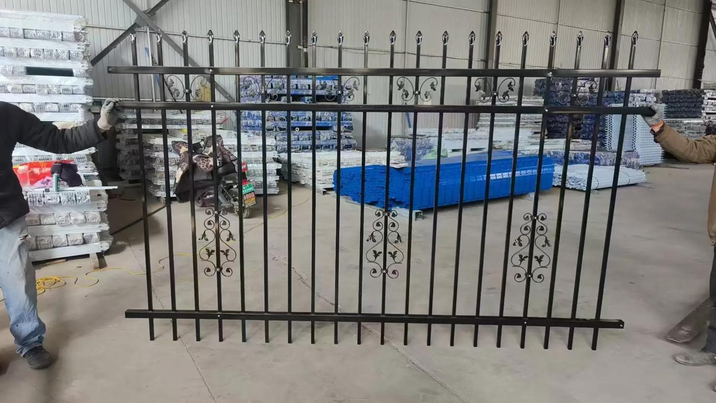 铁艺护栏成品展示图