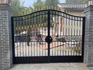 铁艺护栏产品加工现场图