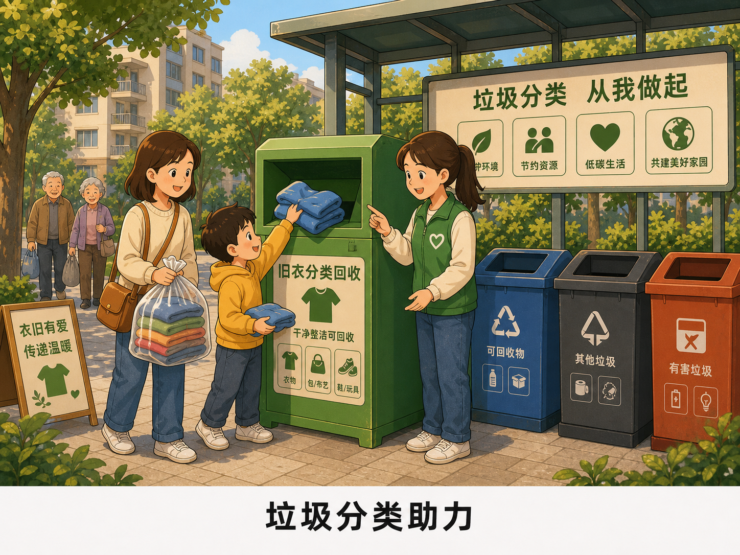 绿蜜蜂箱包鞋帽回收服务图片