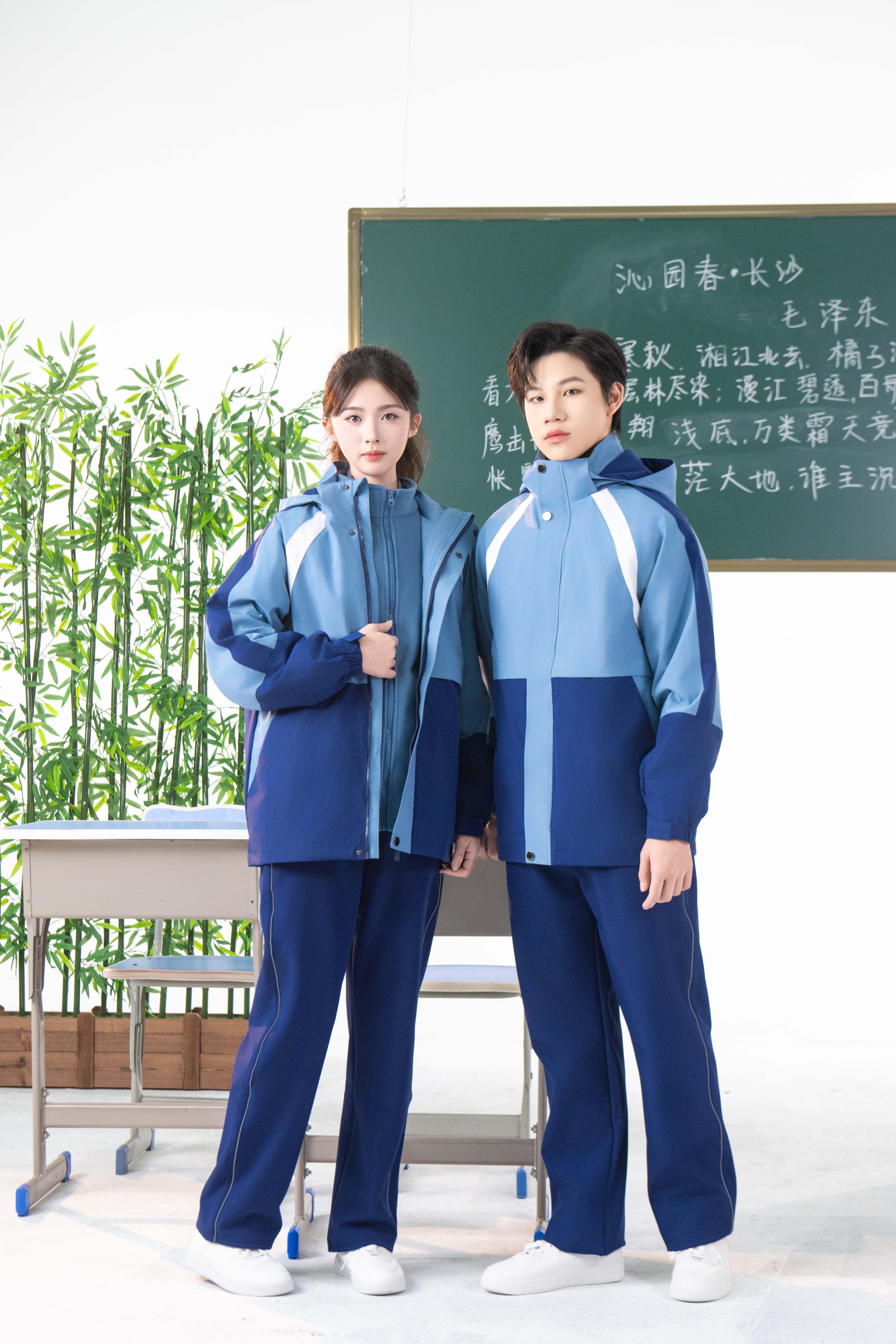 校服款式与工艺细节