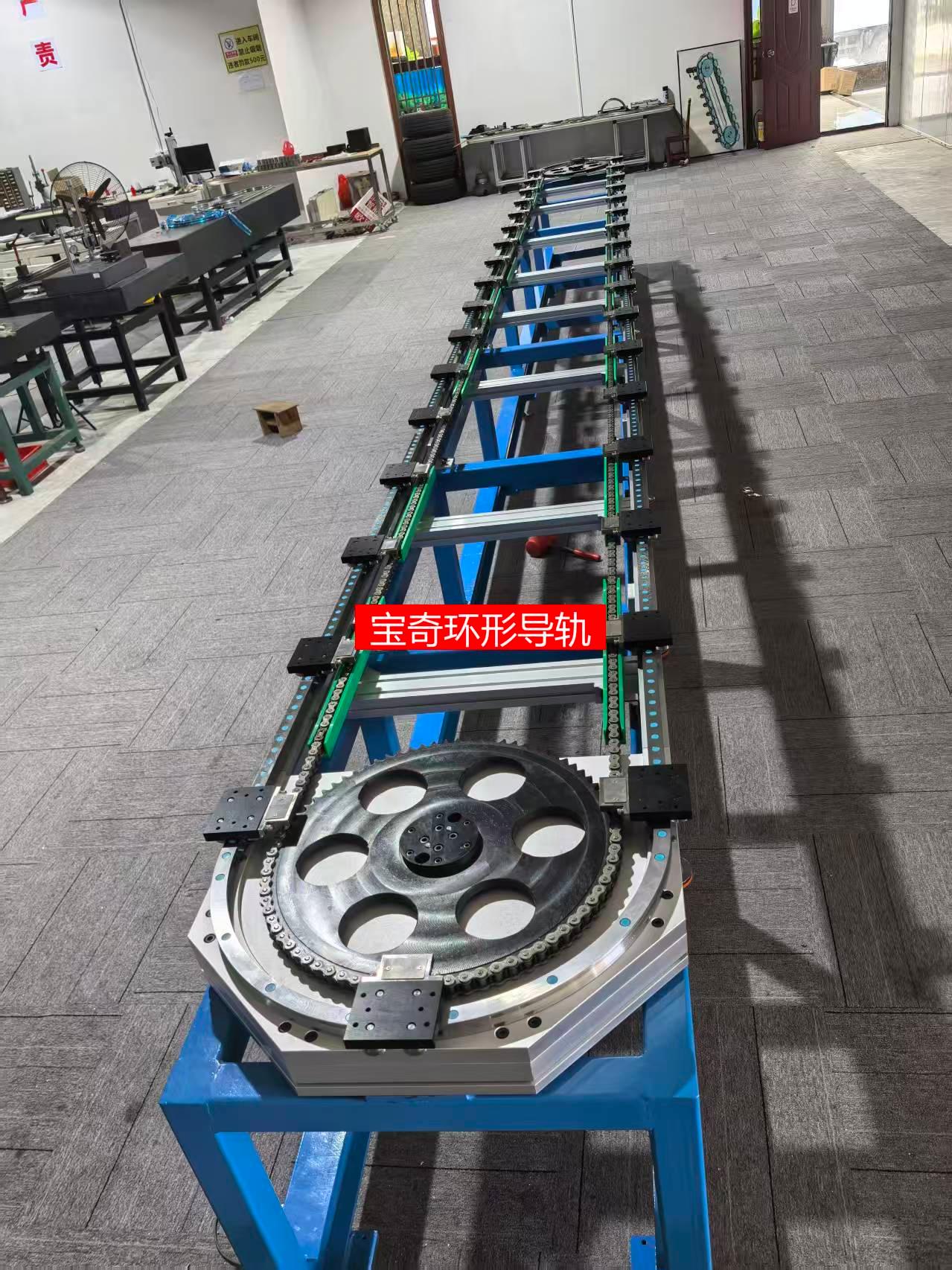 宝奇自动化圆弧导轨应用场景图
