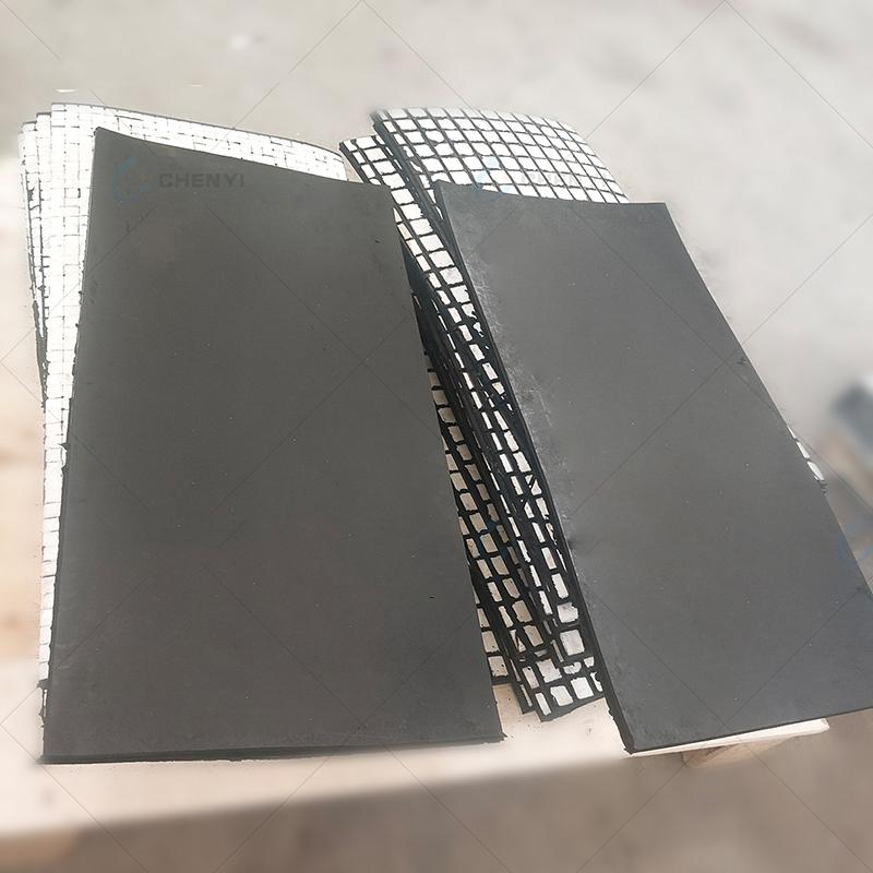 淄博辰逸耐磨陶瓷衬板产品展示
