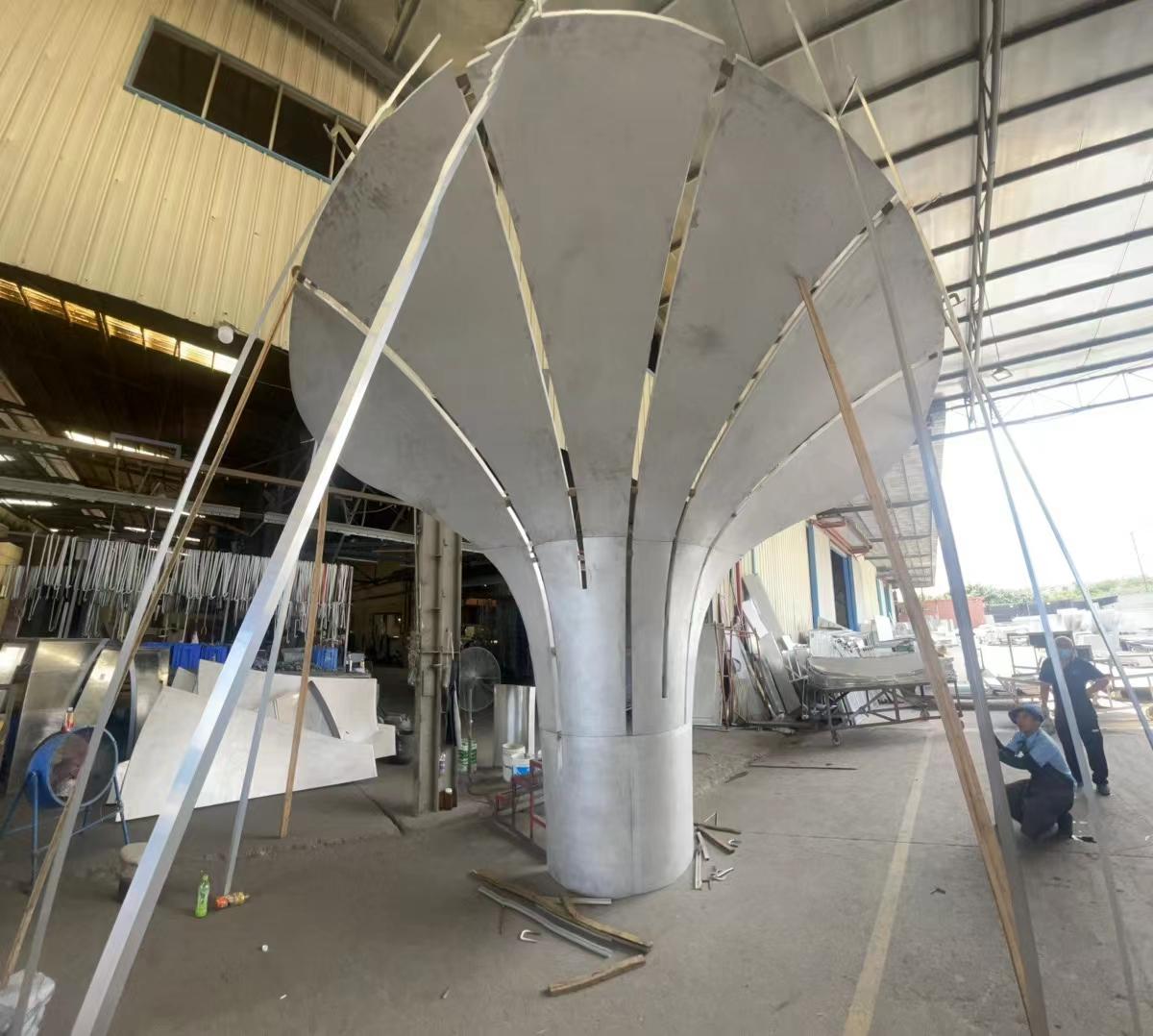 广东汇唐建材科技镂空铝窗花细节