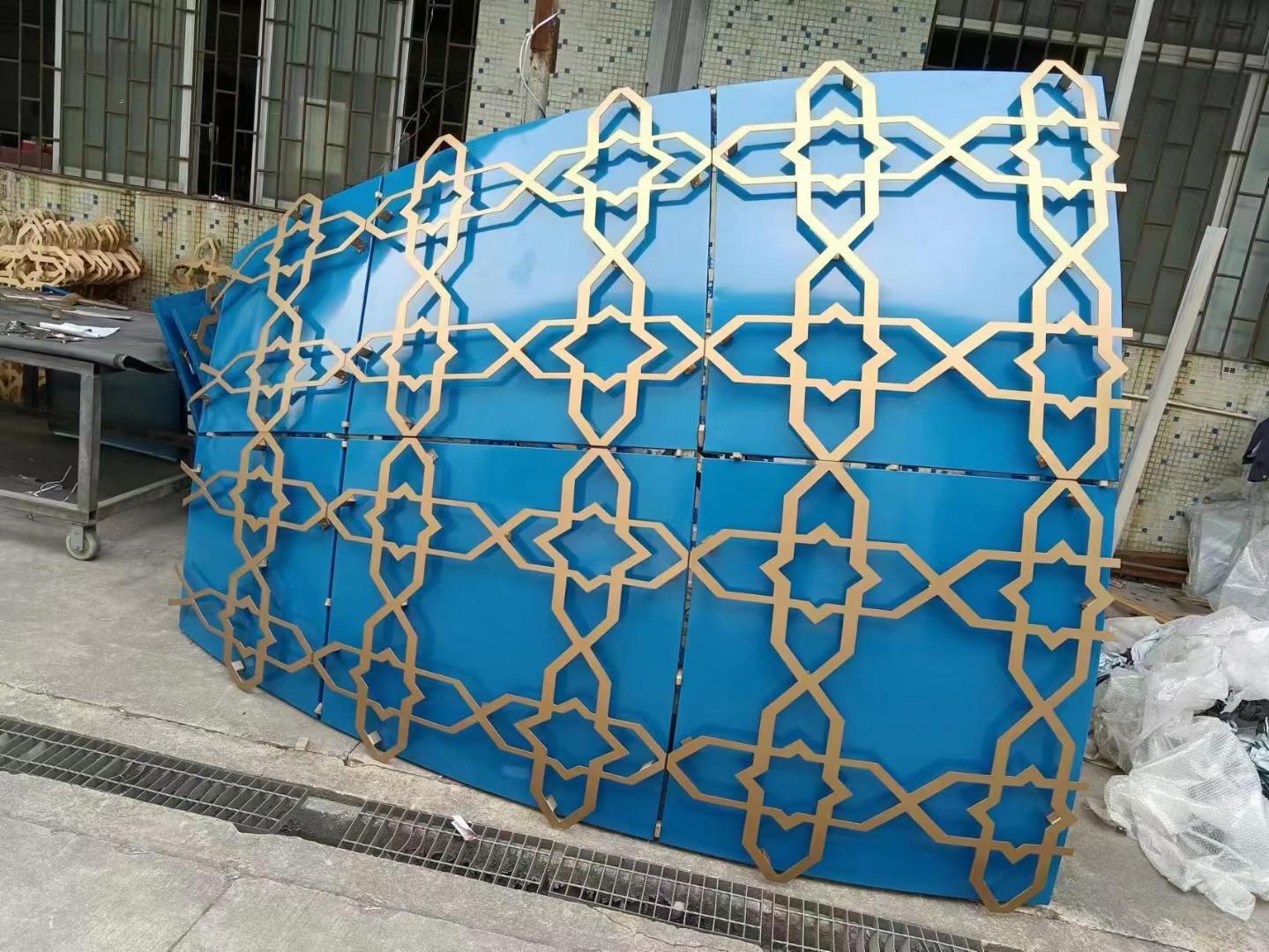 广东汇唐建材科技有限公司中式铝窗花产品展示