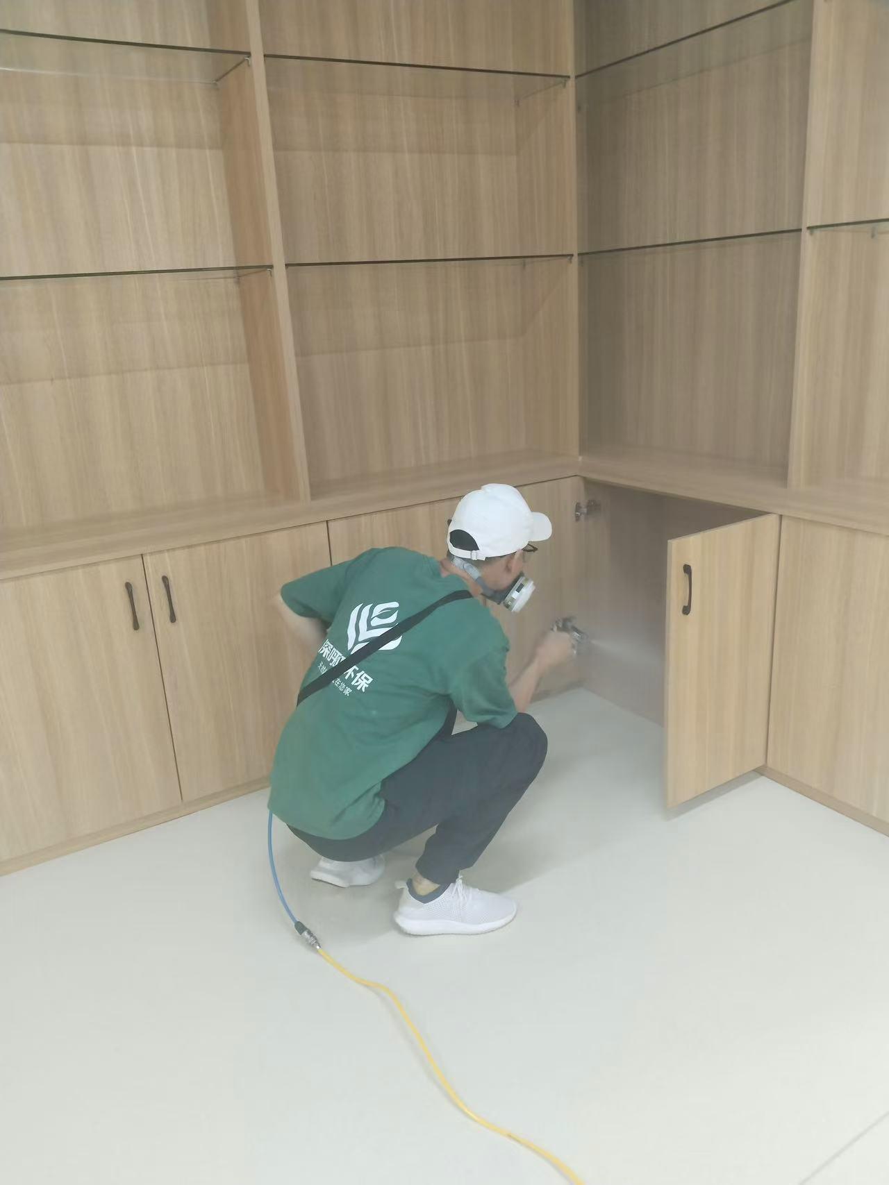 深呼吸环保施工场景