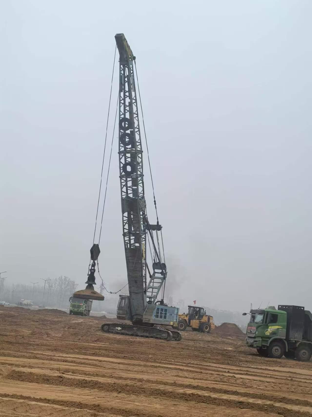 湖北大吨位强夯施工方案公司现场作业图