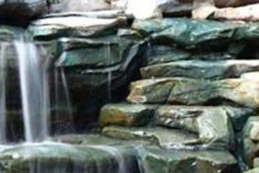 水泥塑石假山景观设计效果图