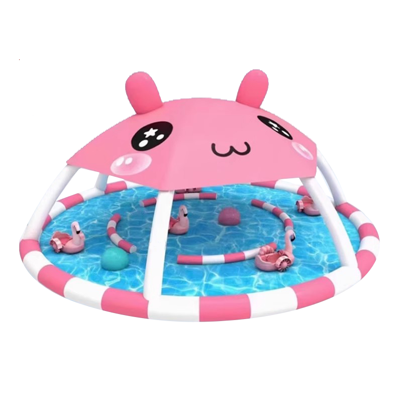产品展示:充气水池与蹦蹦云