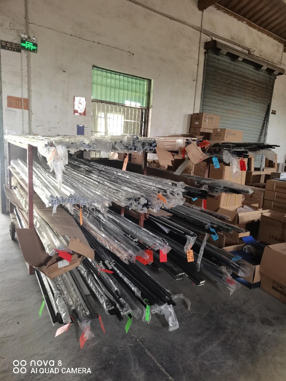 墙板及灯具展示
