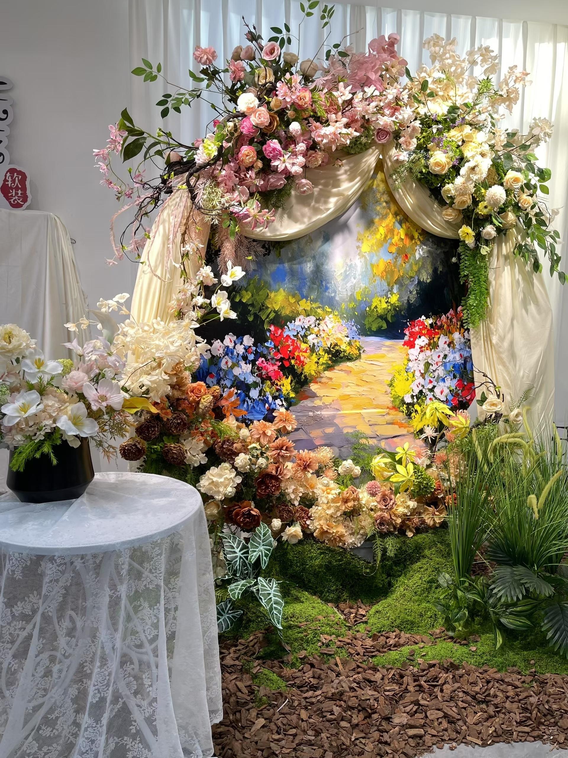 碧盈花卉仿真花产品应用场景