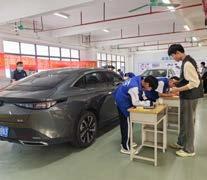 惠州市华达技工学校实训场景