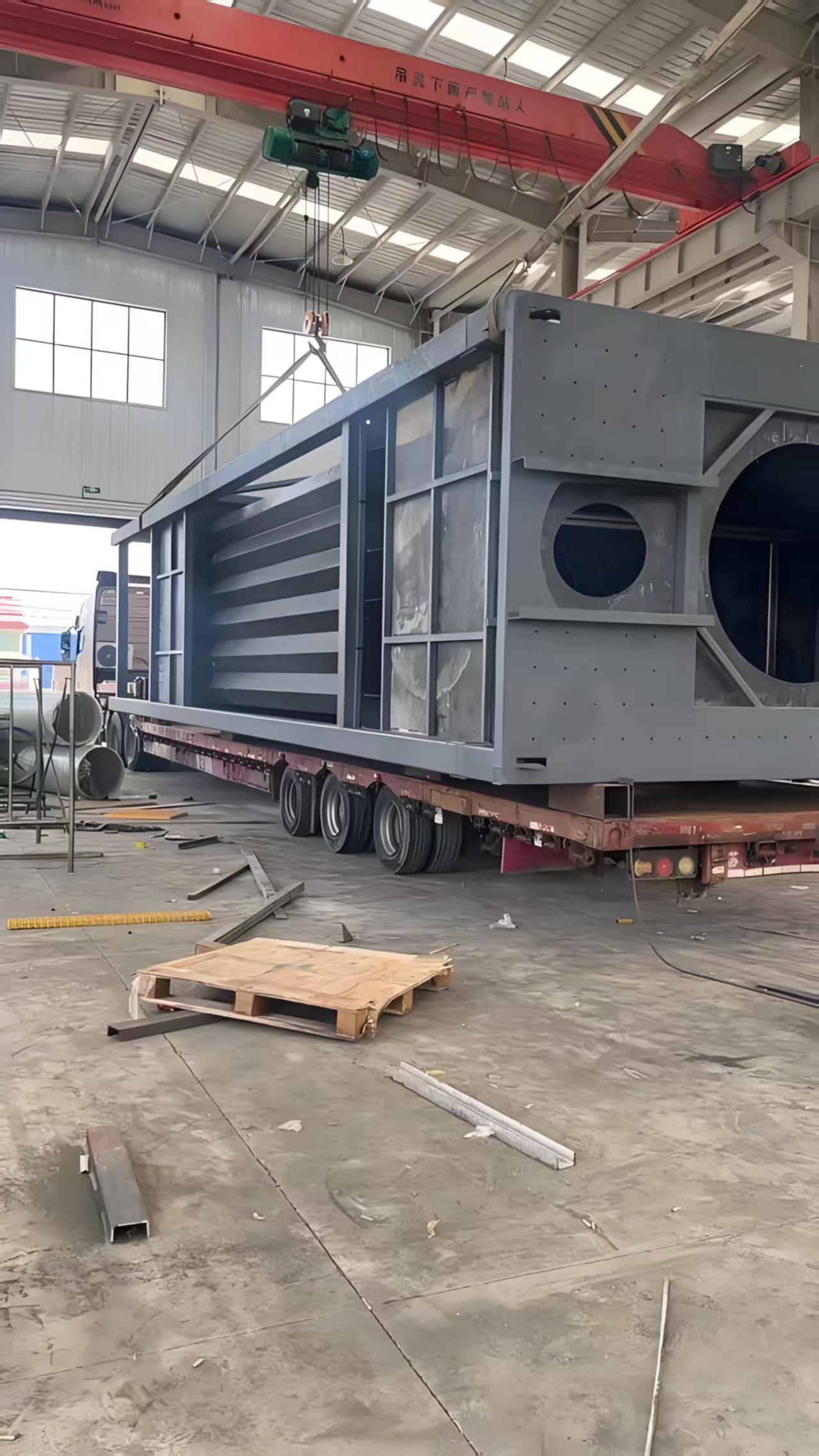 湿式静电除尘器实拍