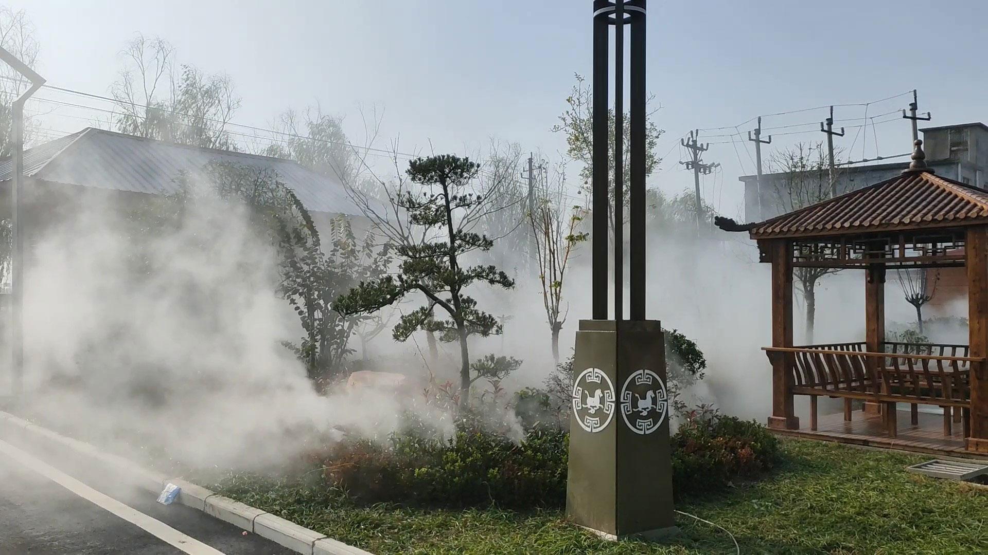 郑州沃众实业有限公司雾森系统应用现场