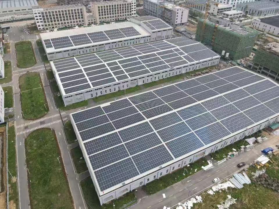 浙江兆基电力光伏项目实景