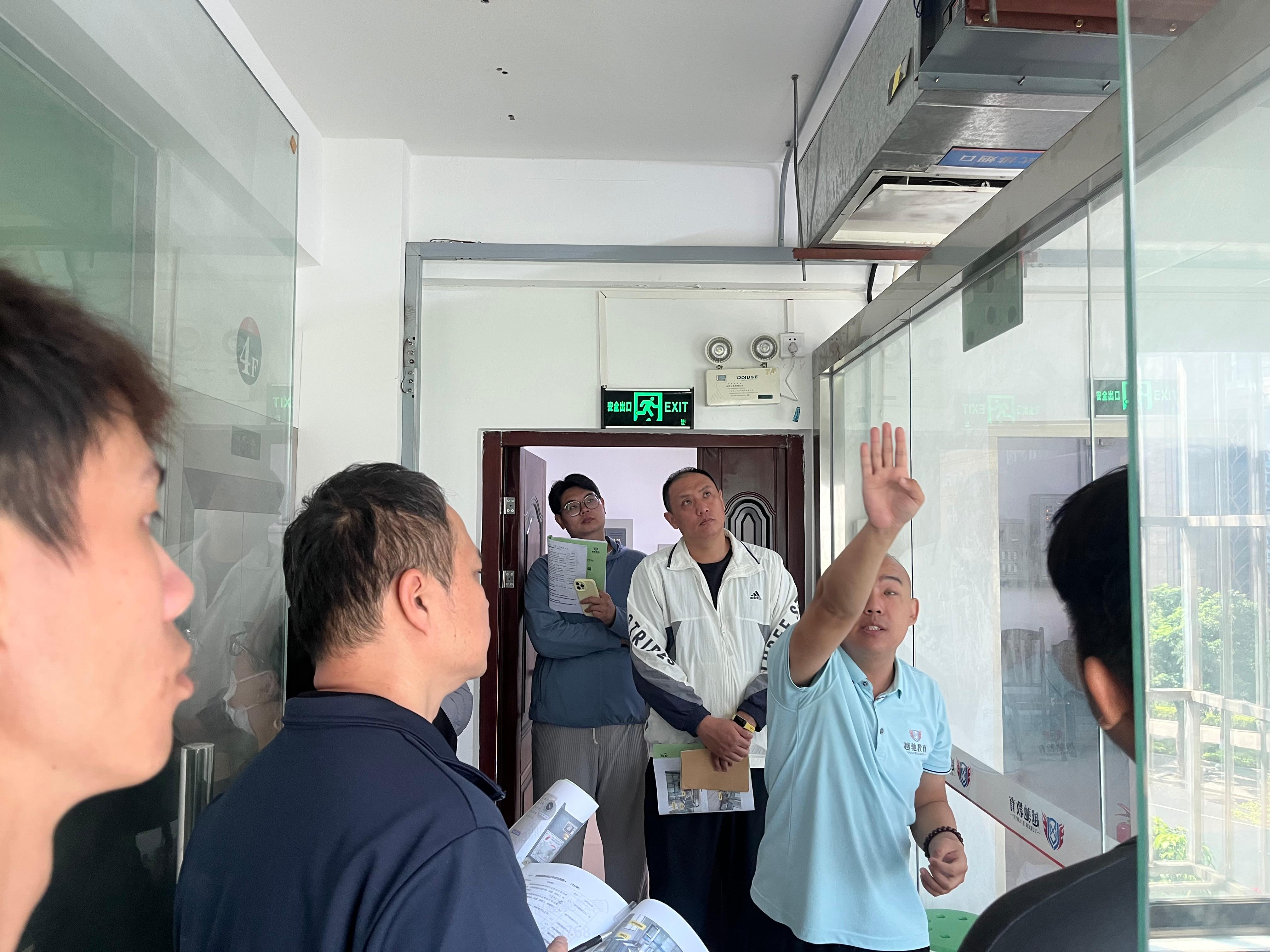 海南越驰消防设施操作员实操培训