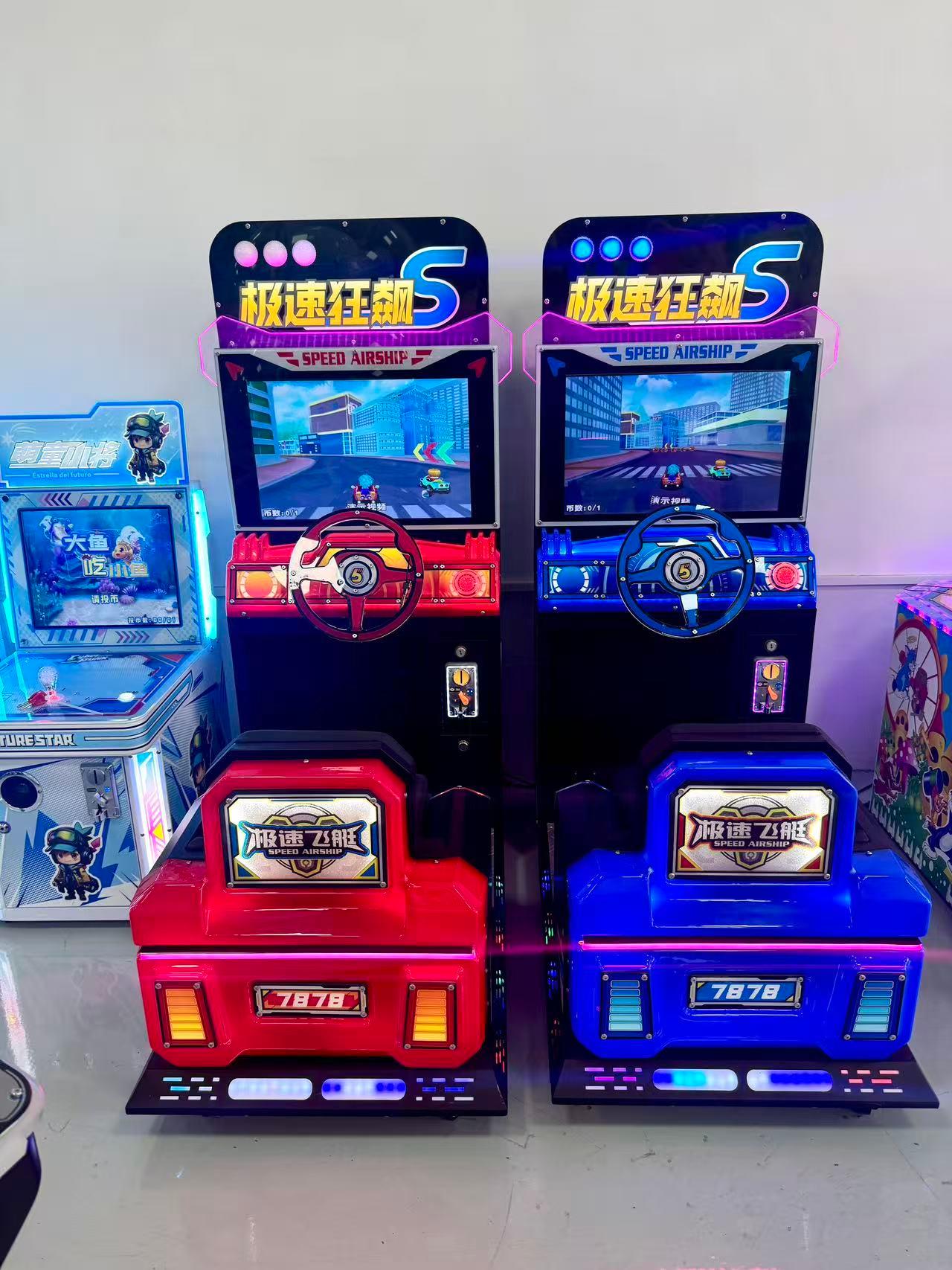 儿童赛车游戏机展示图2