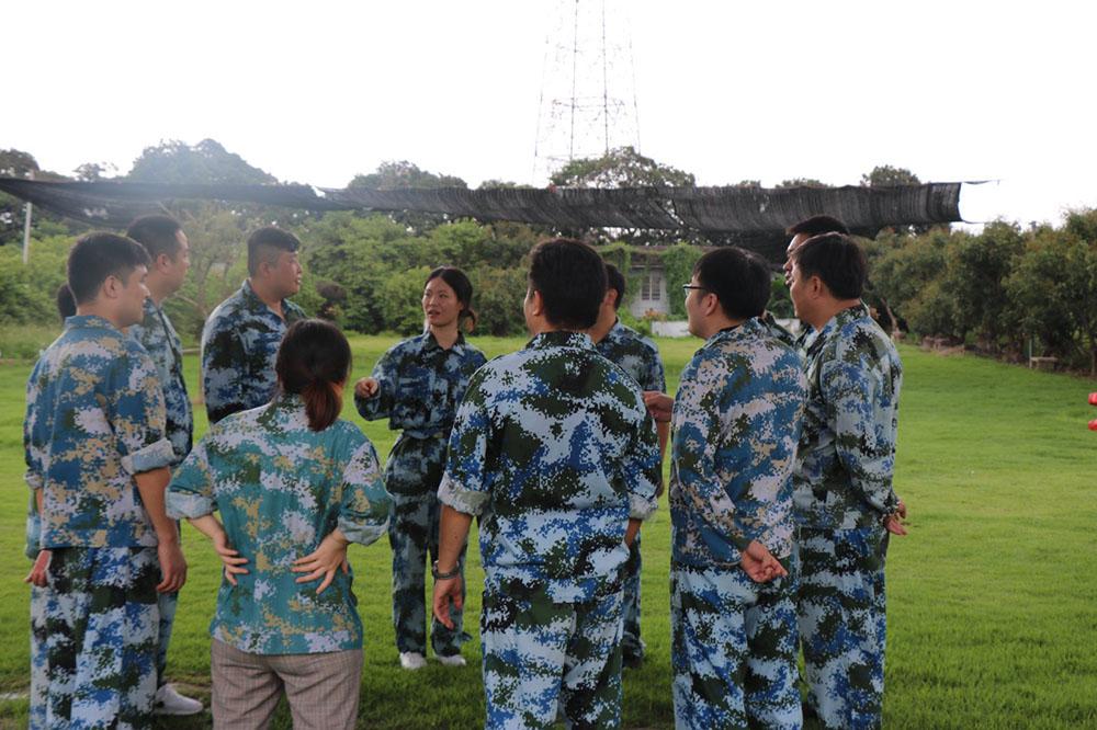 黄埔新征程特训营户外拓展场景