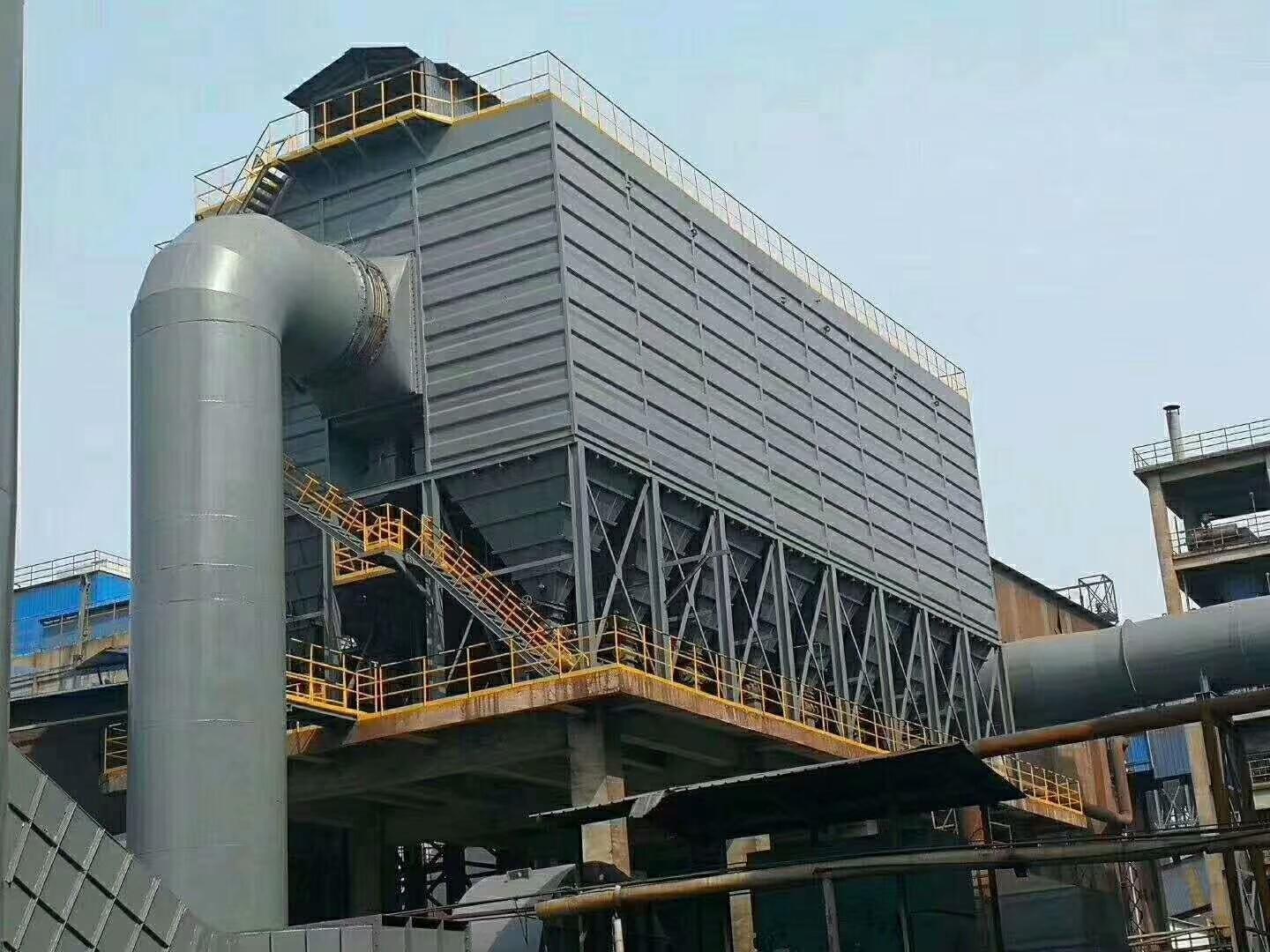 正康环保气箱脉冲除尘器车间实拍