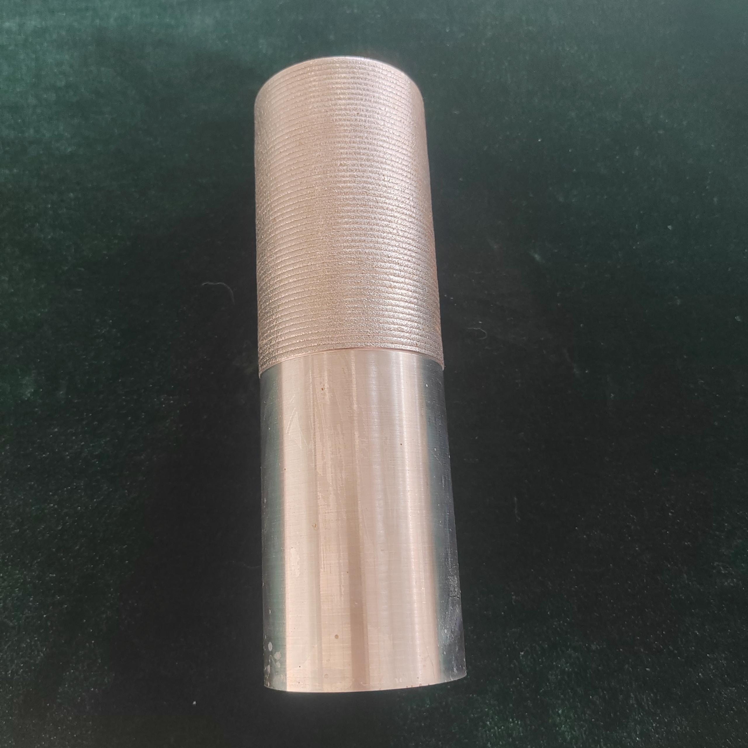 激光熔覆加工现场