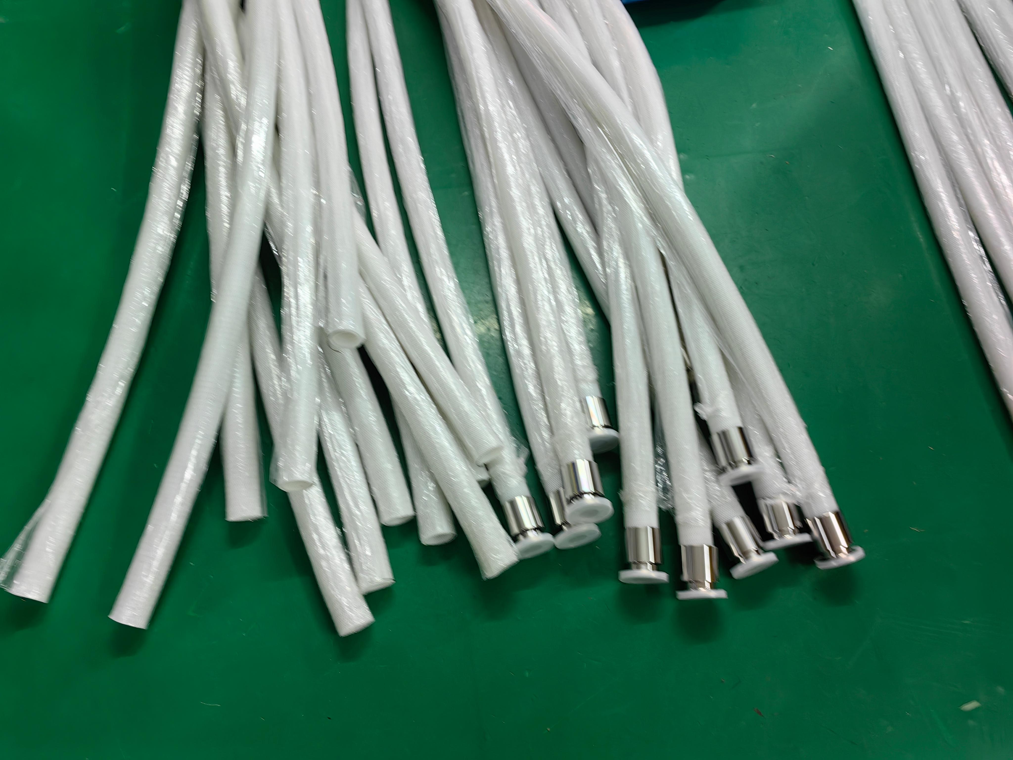 食品级硅胶钢丝软管产品展示