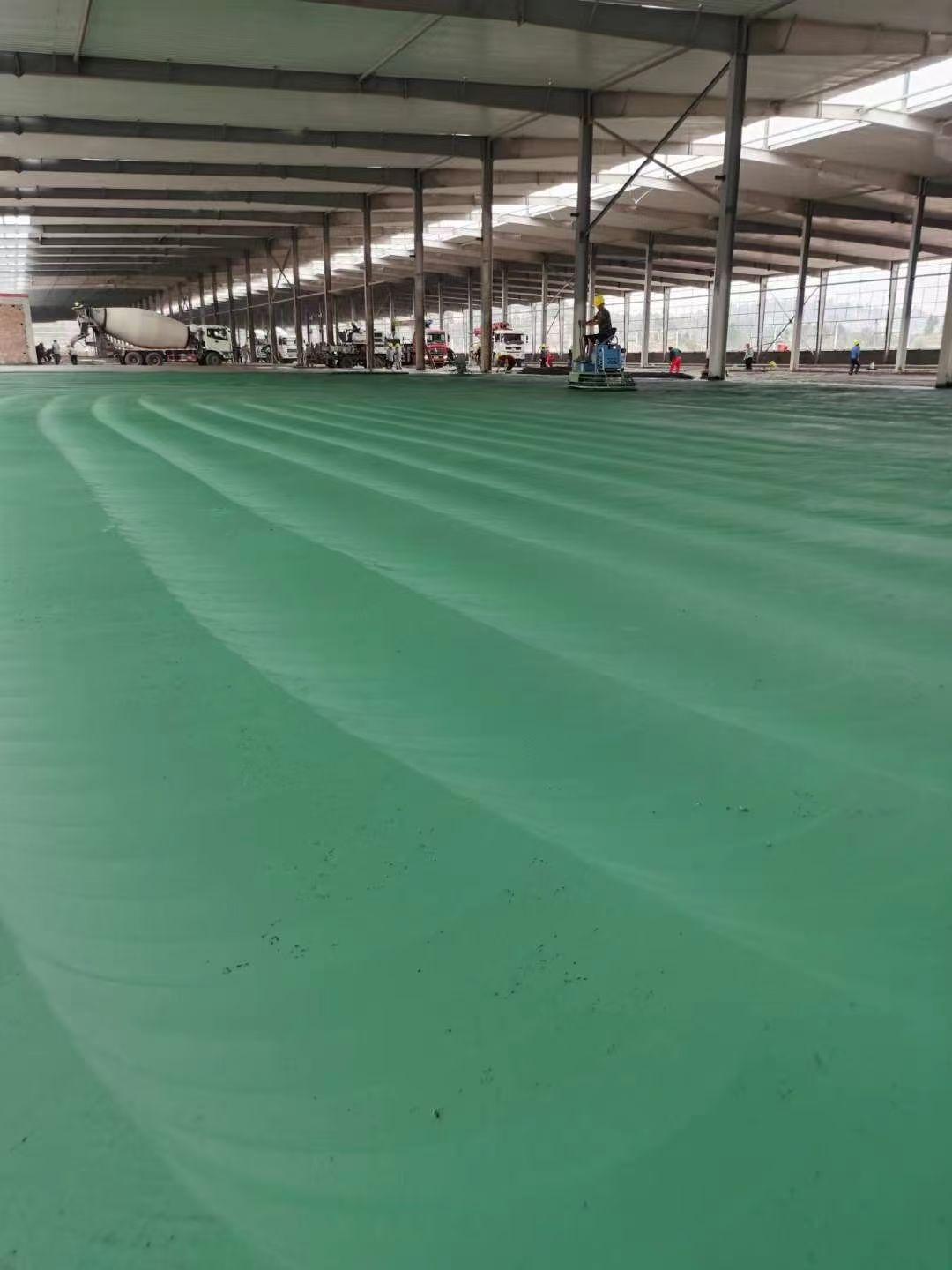 地坪施工完成后效果
