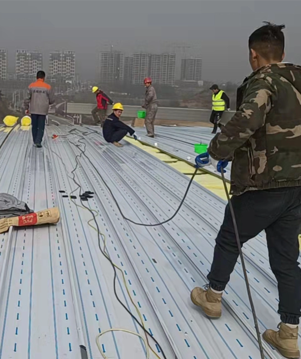 武汉欣丰钢结构生产基地