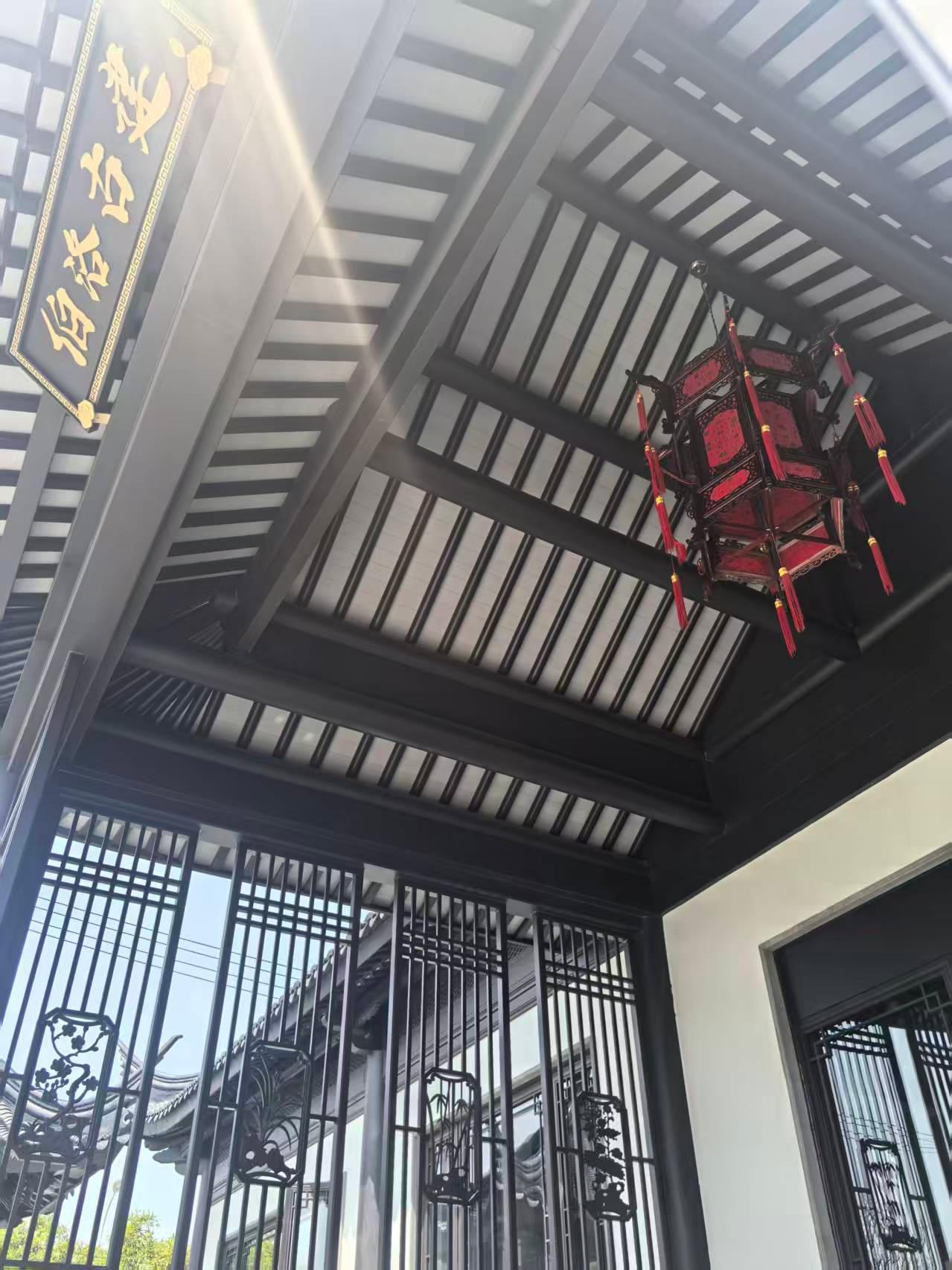 伯洛古建铝艺构件细节