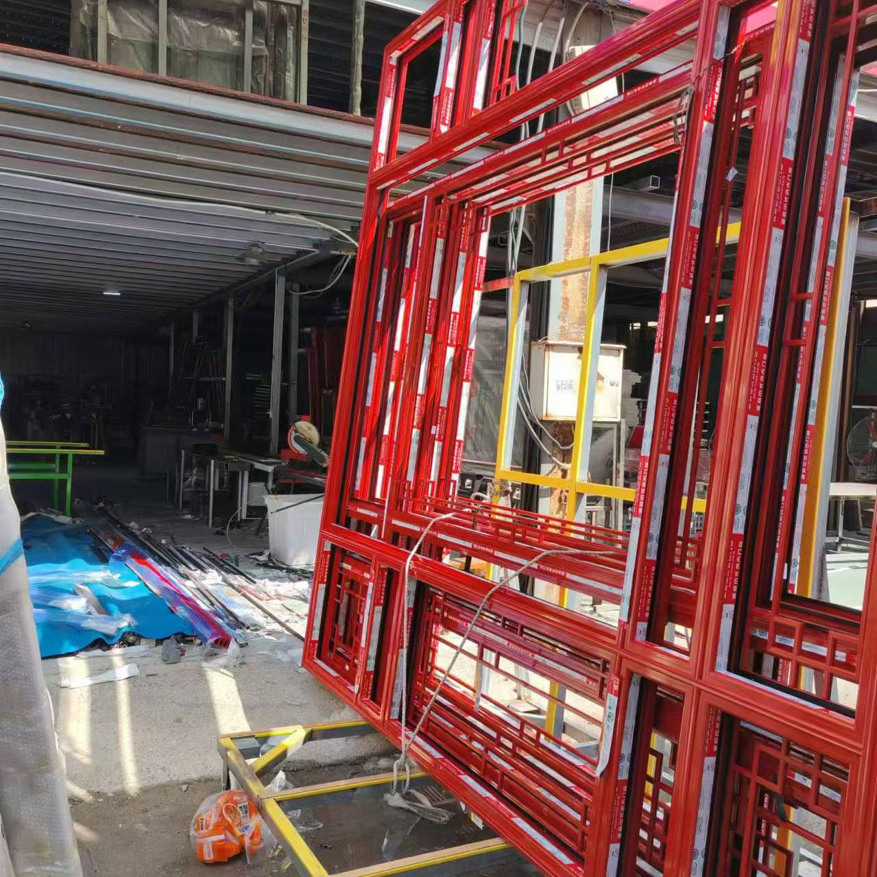 铝合金中式花格定制产品实拍