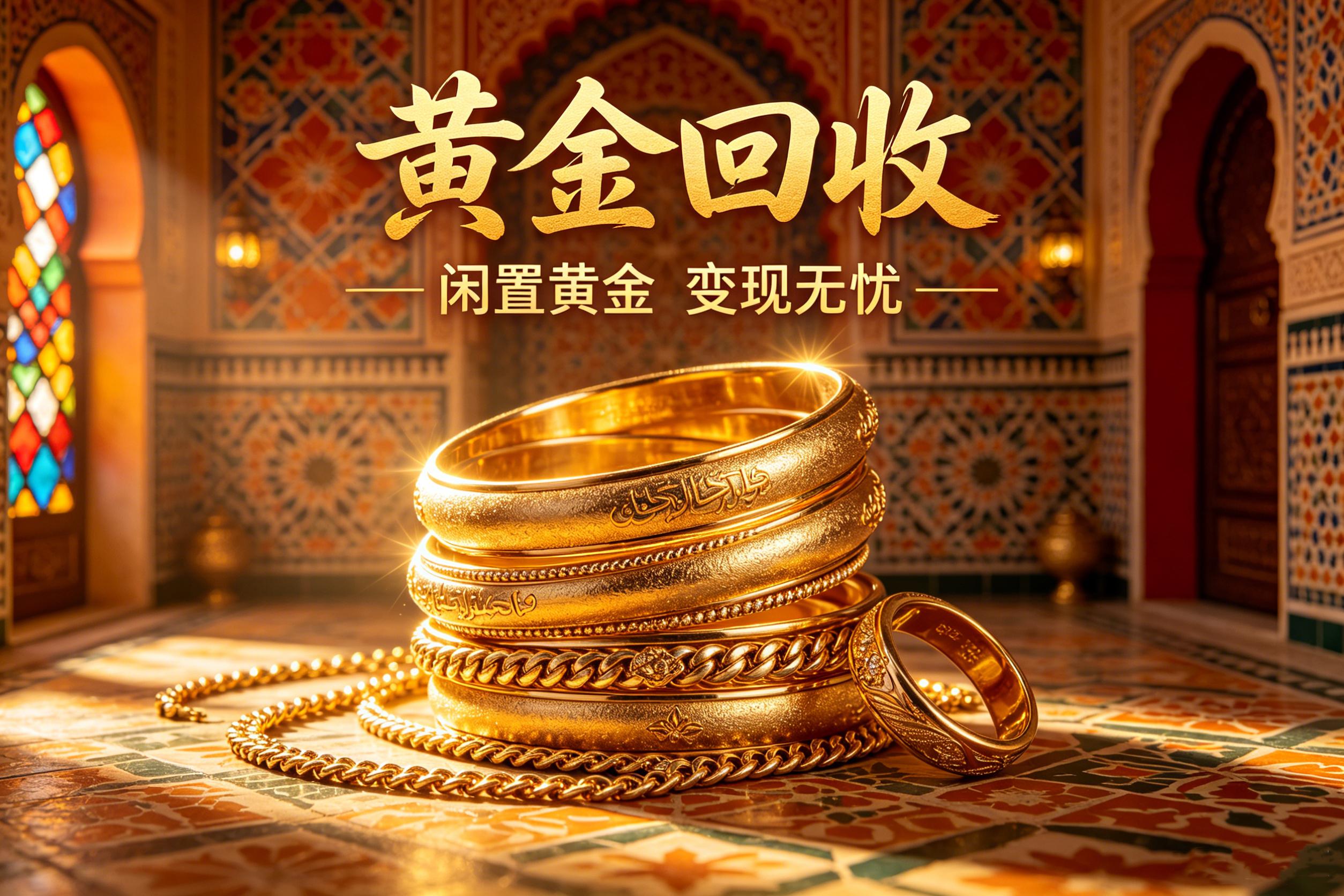 黄金回收服务现场