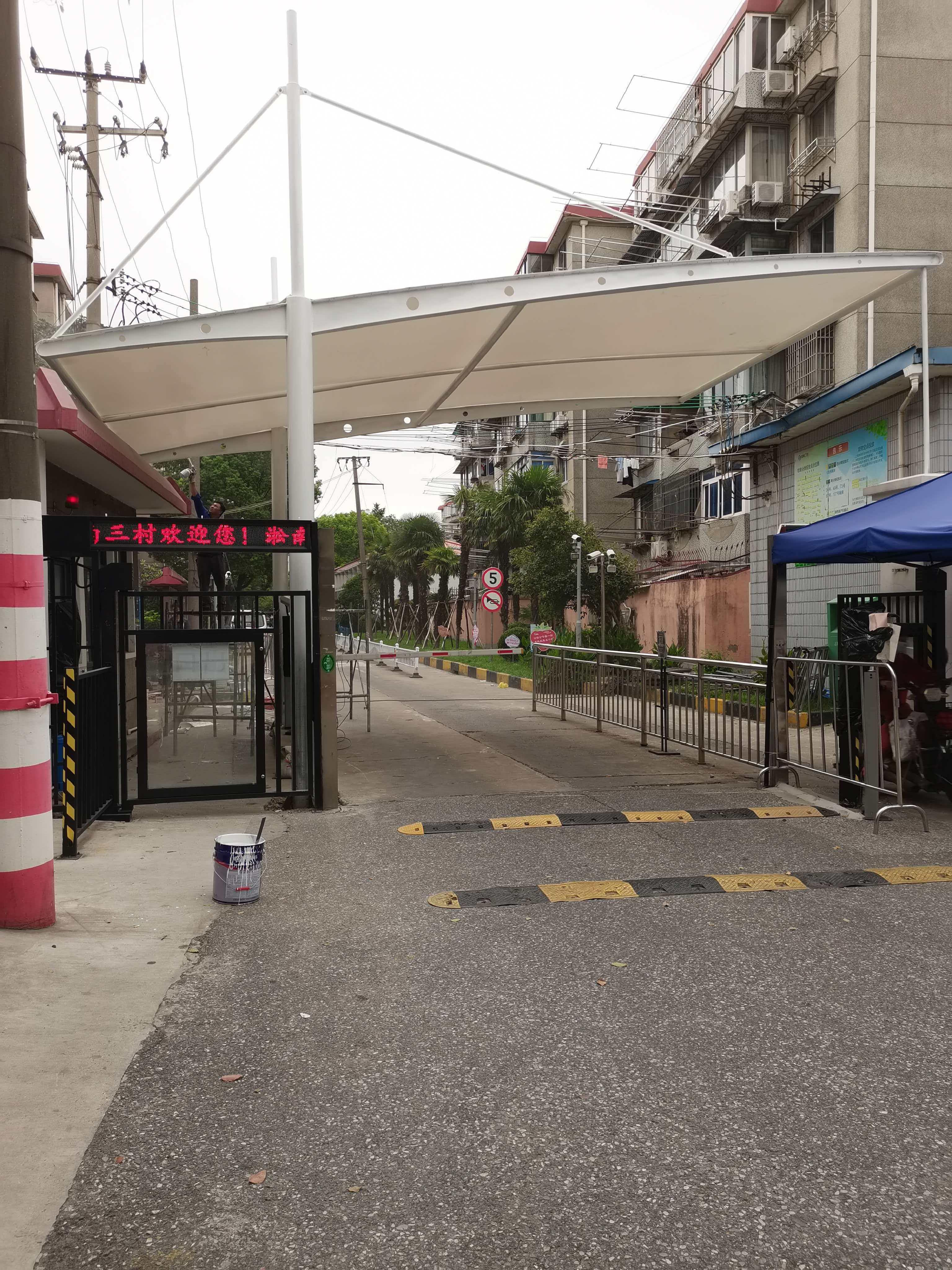 上海尚朗推拉棚产品展示