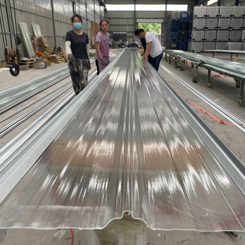 河北多邦复合材料有限公司钢边采光板产品细节