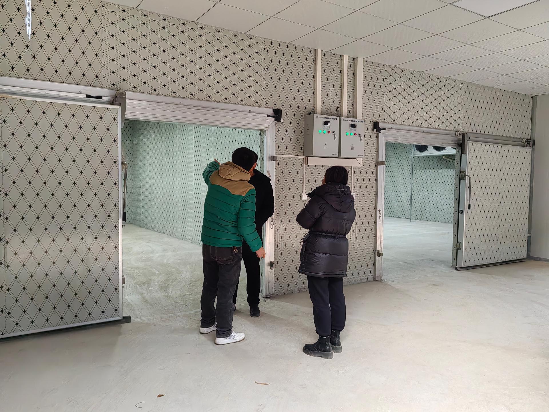冷库保温板与机组展示