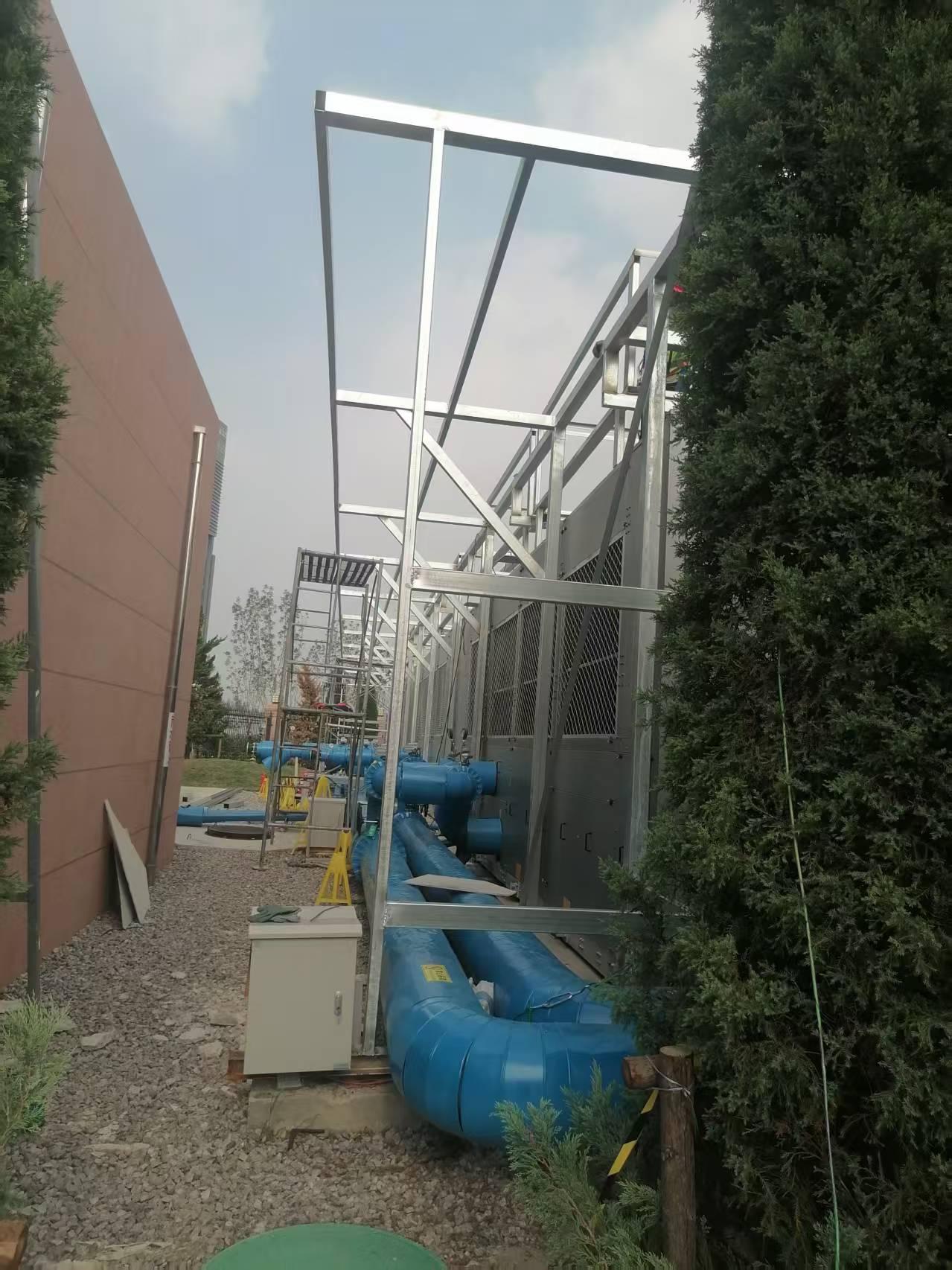 冷却塔降噪方案示意