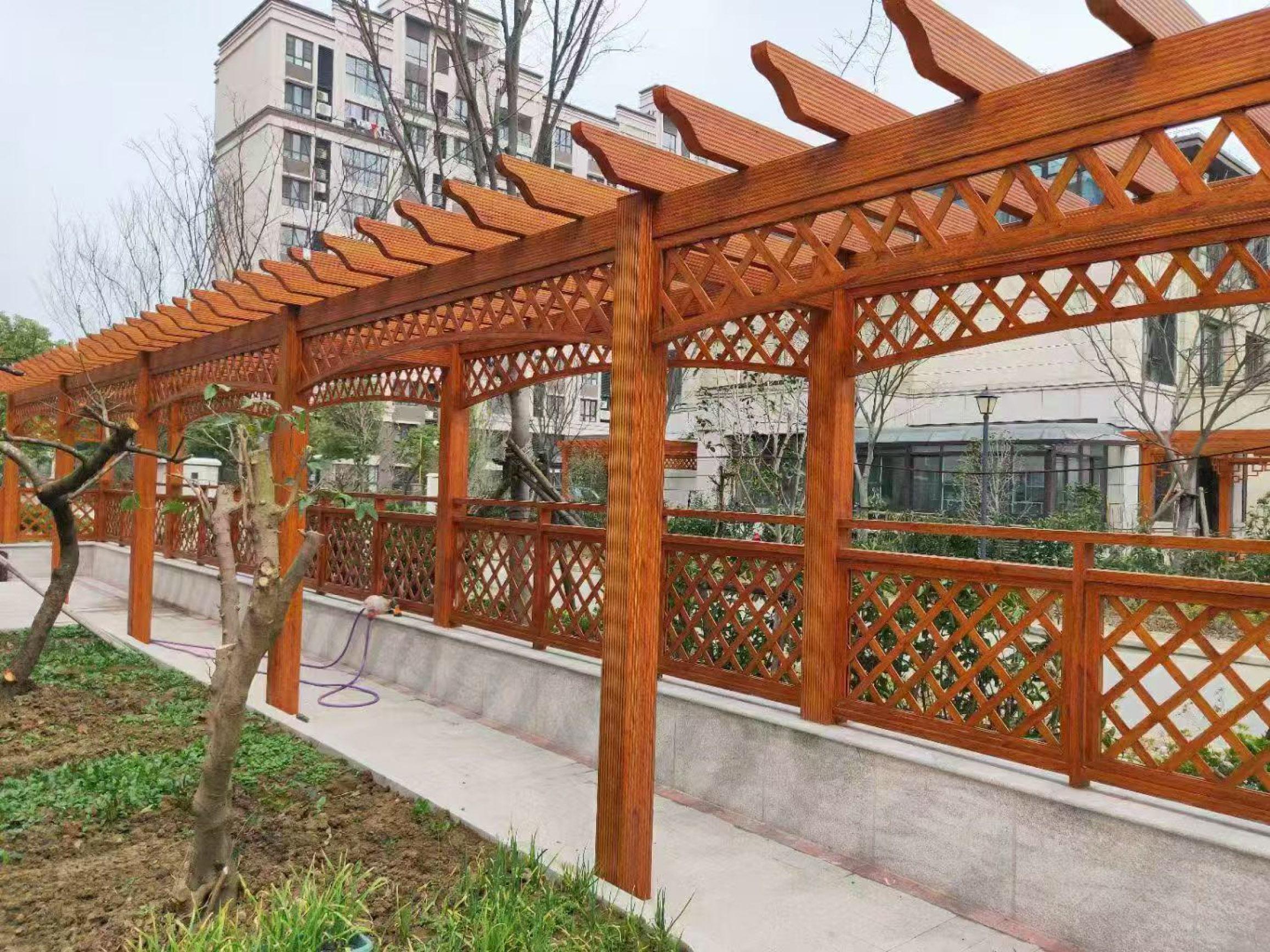 铝合金葡萄架细节工艺