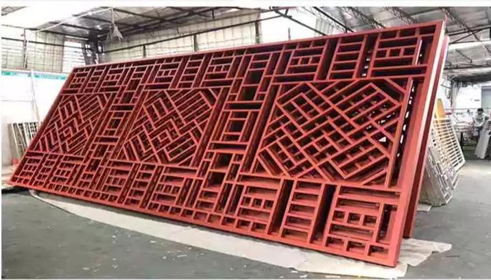 佛山市快鱼建材有限公司-铝窗花样品