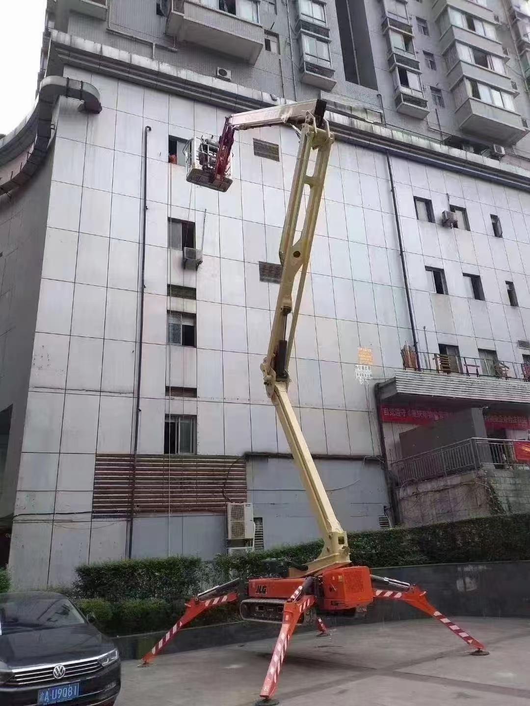 蜘蛛车在狭小空间作业