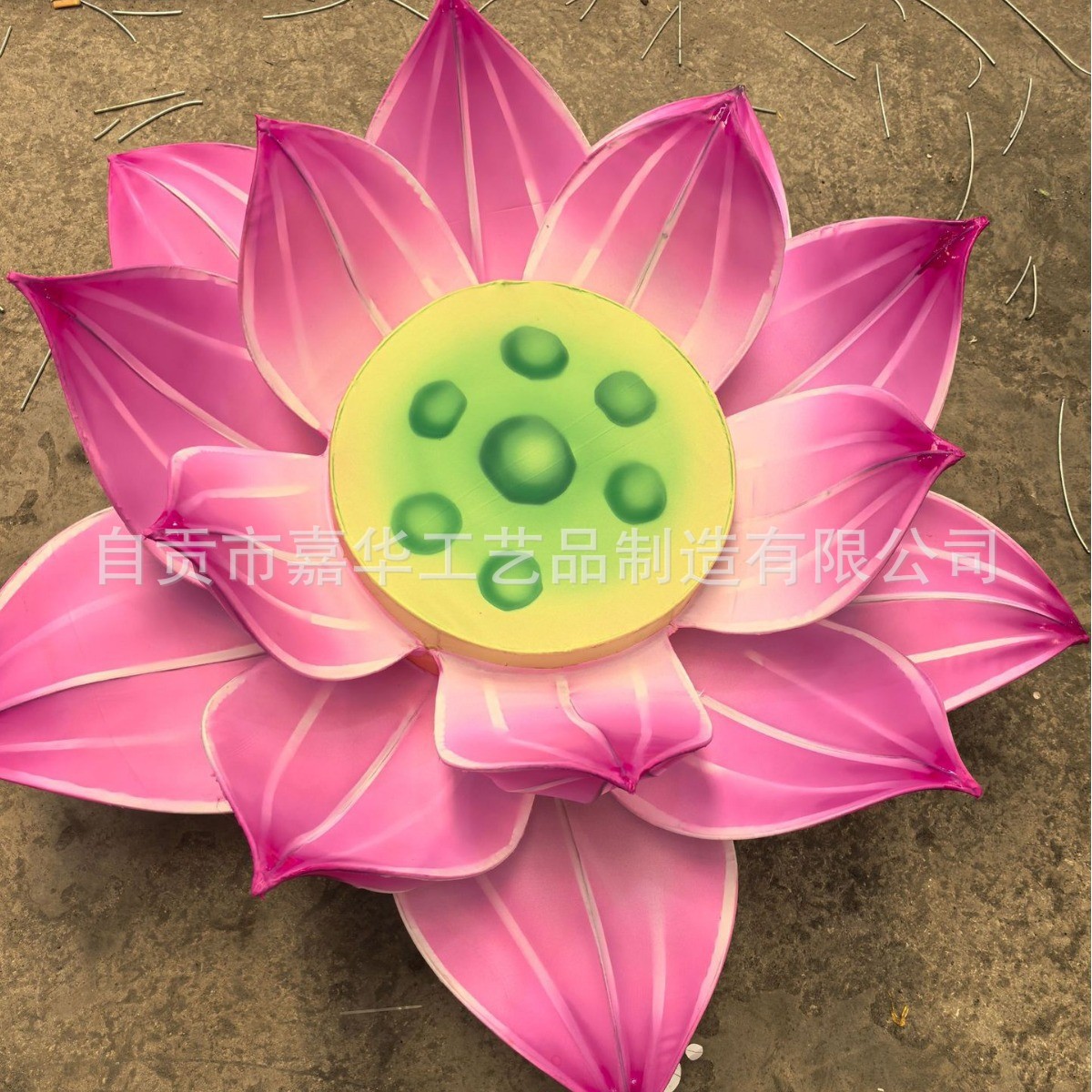 植物彩灯与动物彩灯组合