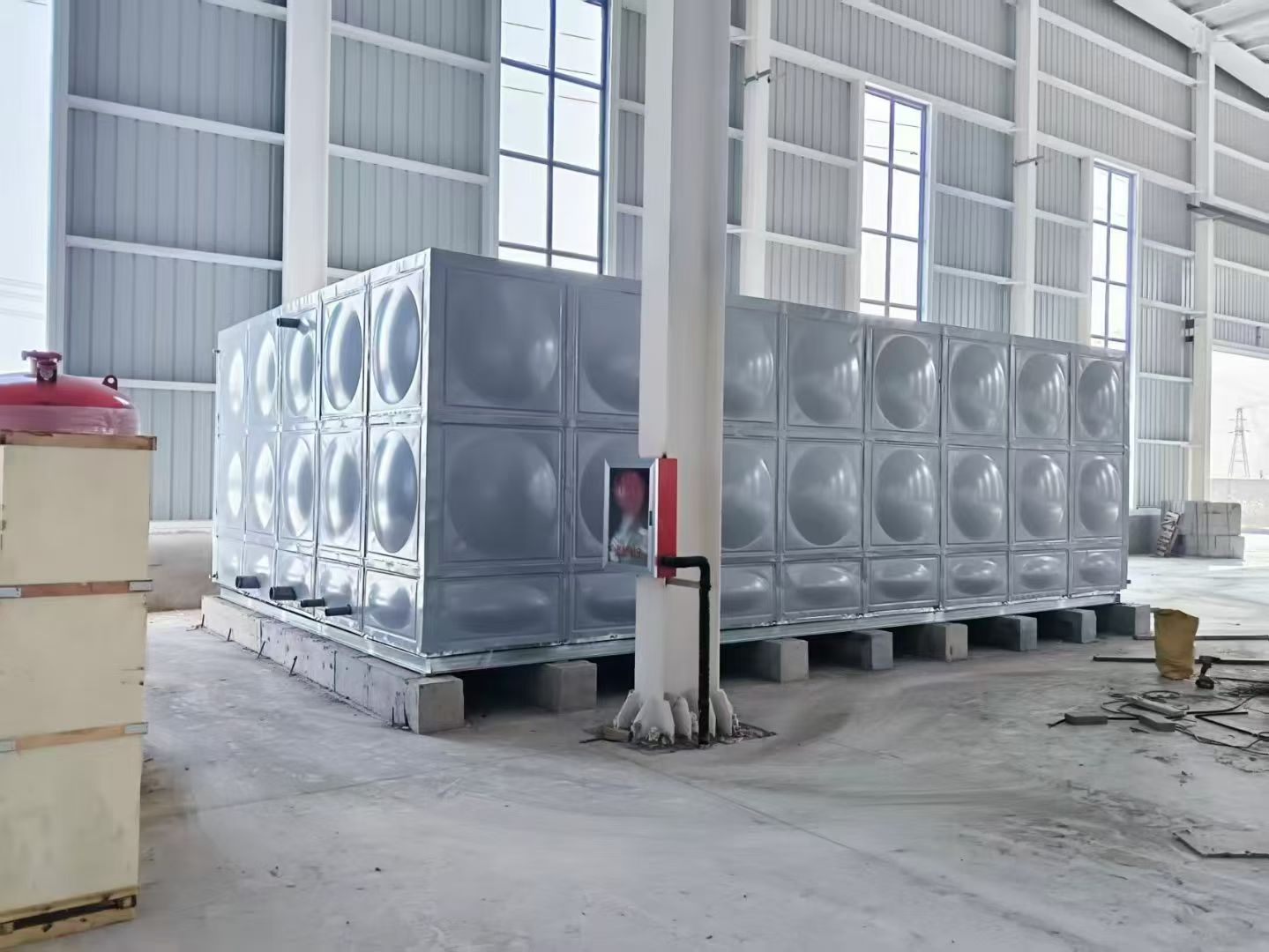 河南四正供水设备工厂实景