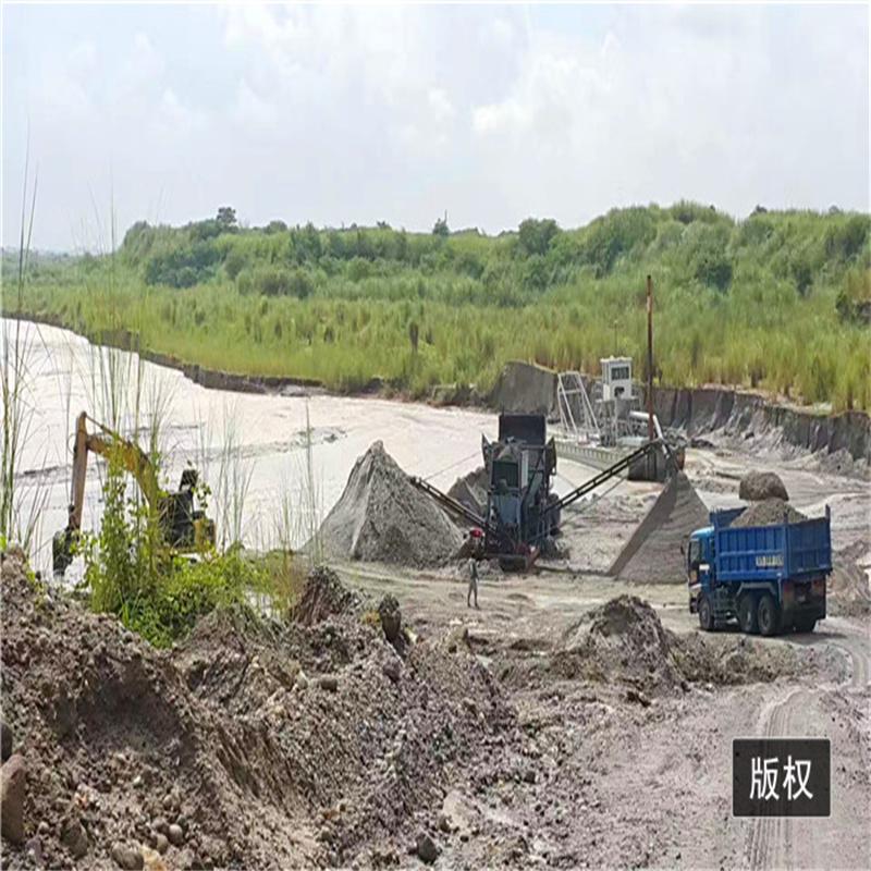 青州科大环保机械挖泥船实拍