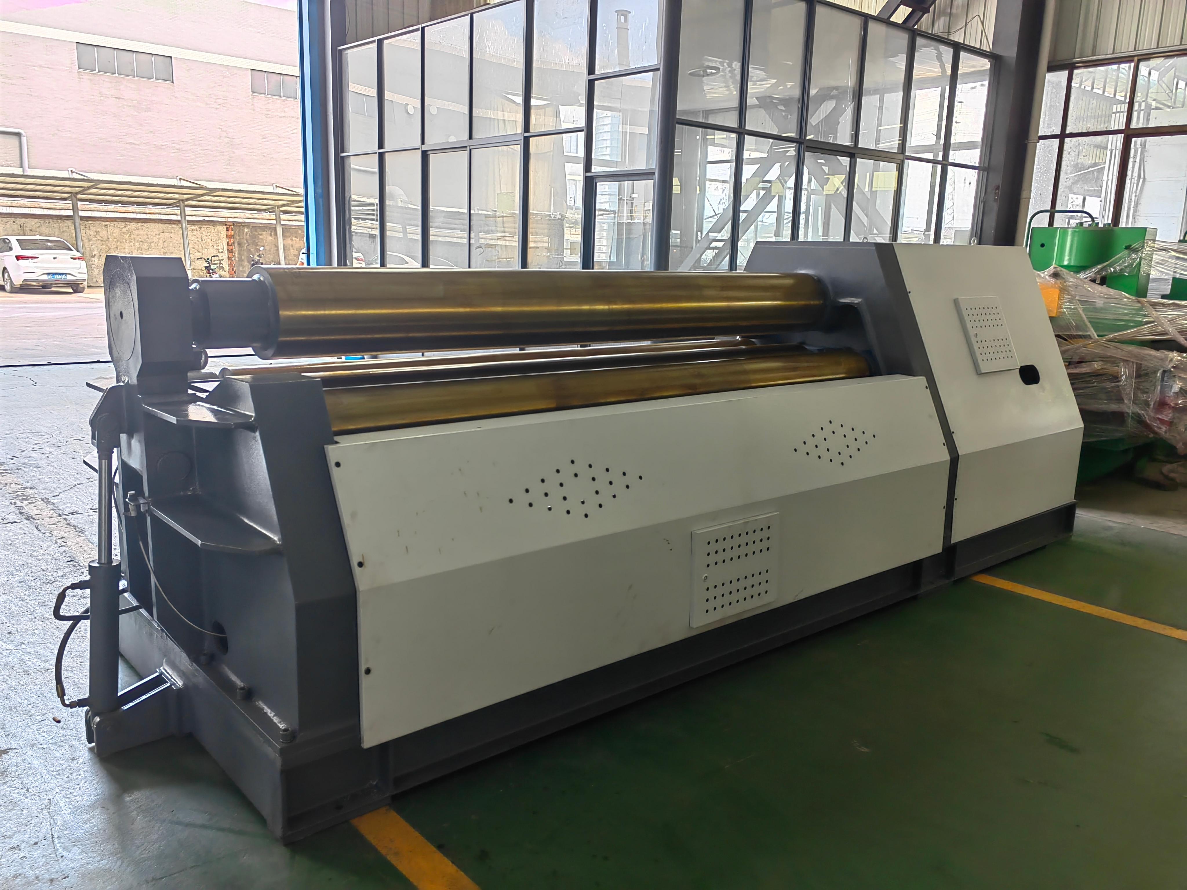 四辊卷板机设备展示