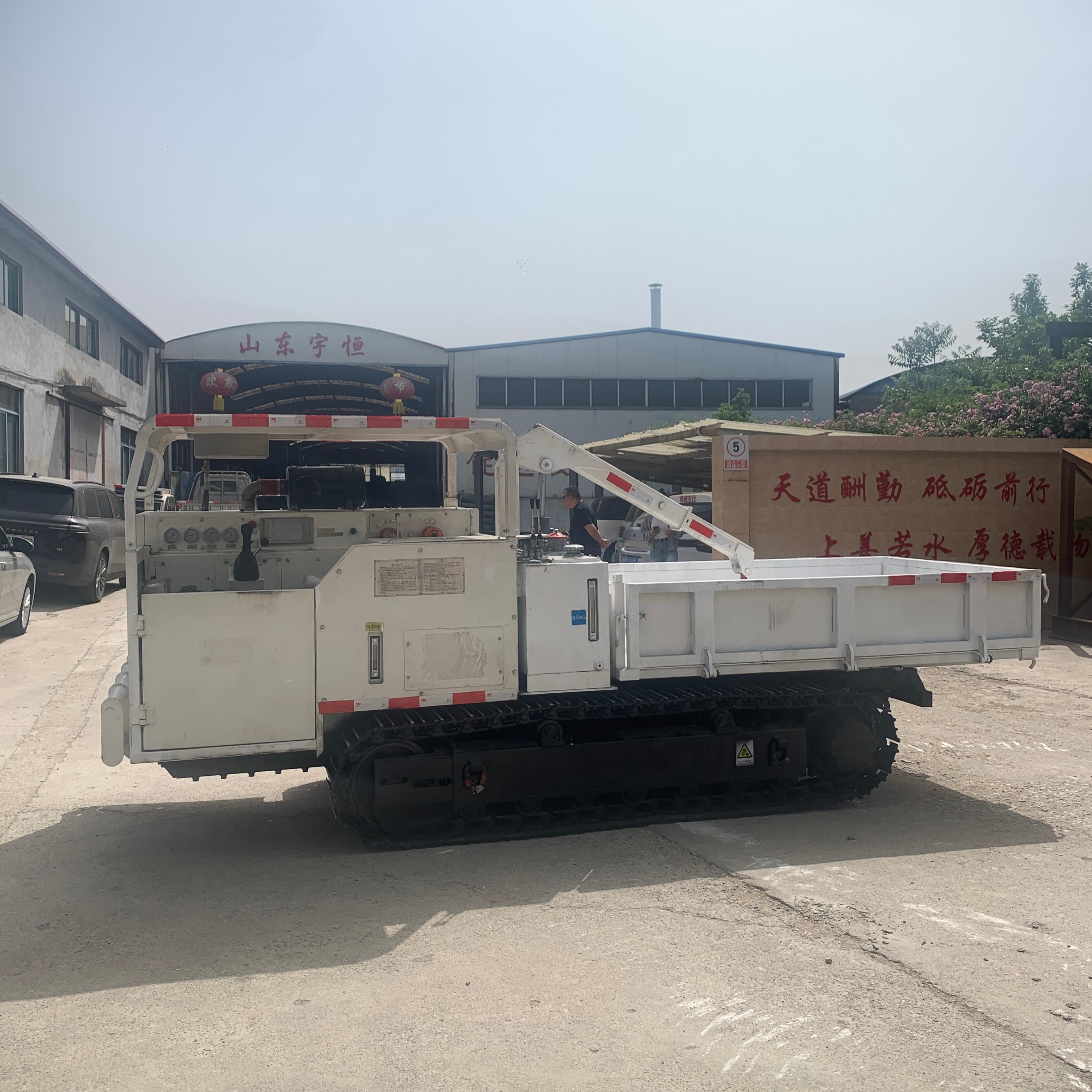 防爆柴油机履带运输车应用场景示意图