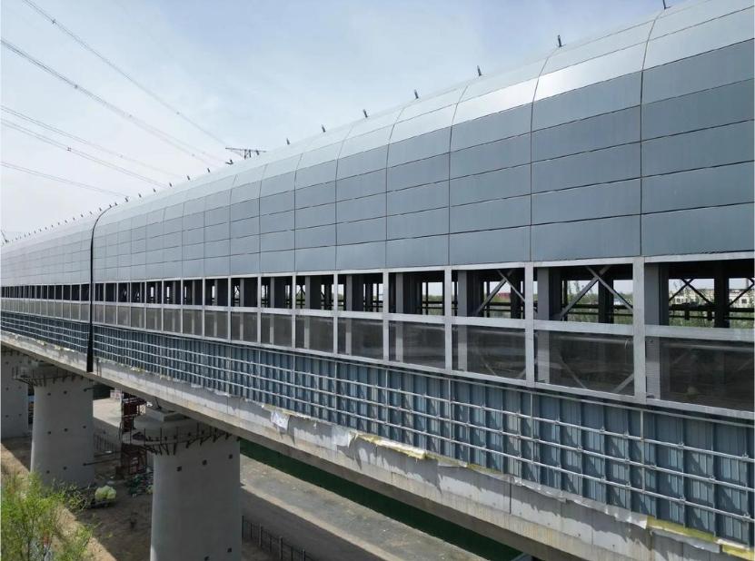 河北上兴路桥声屏障生产车间