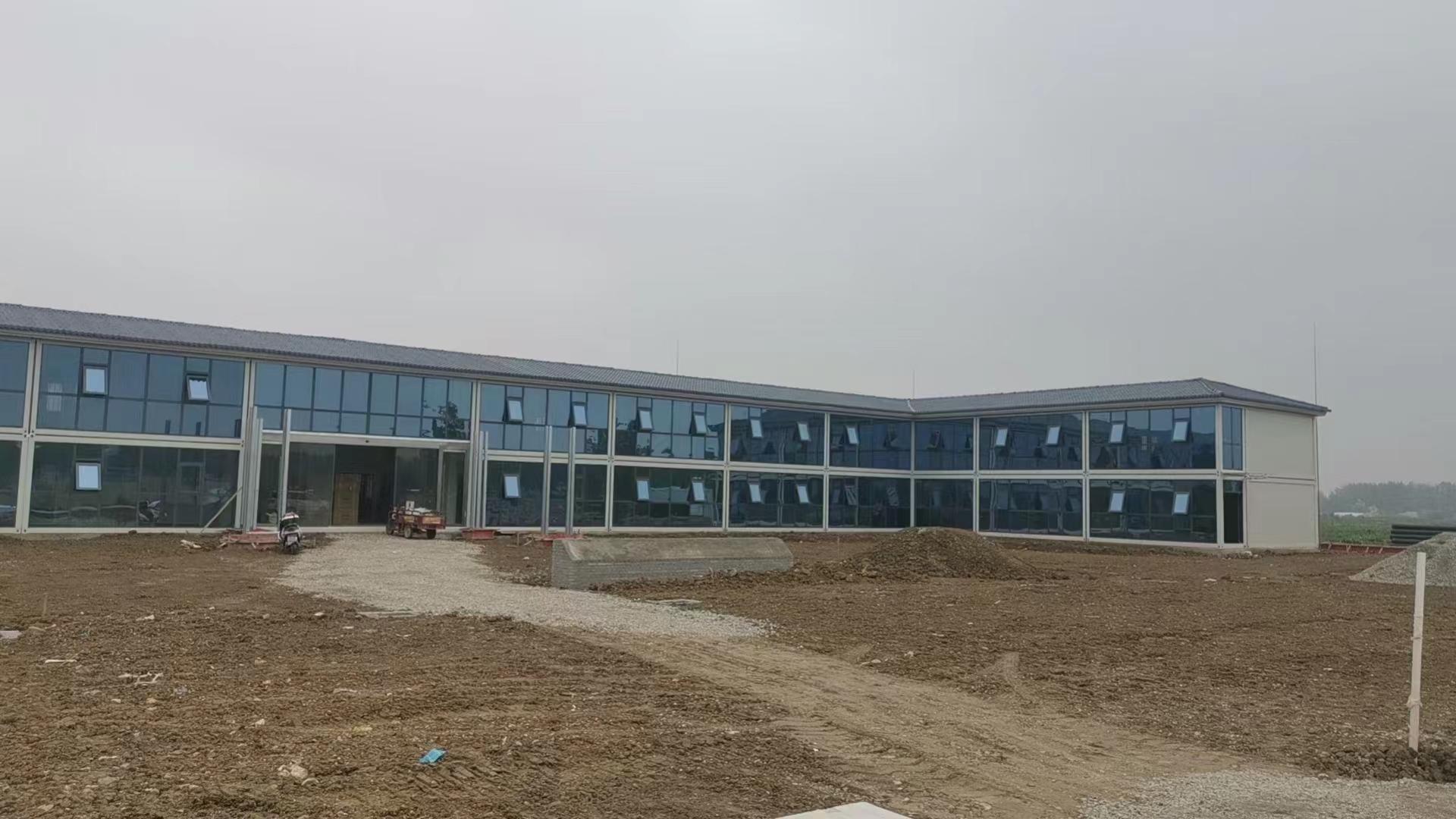 中昱钢结构打包箱房应用案例图