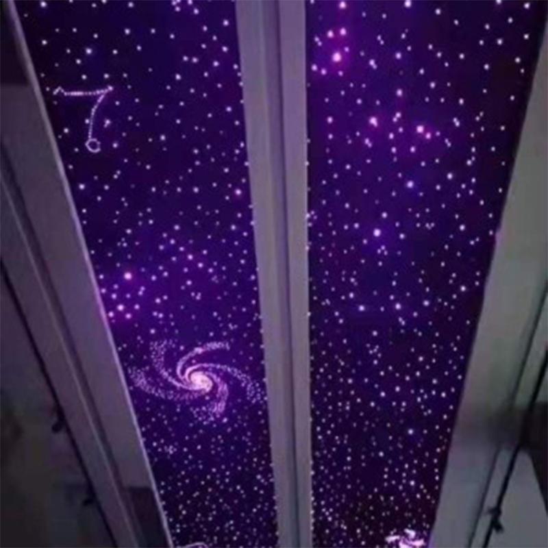 光纤星空顶实景效果