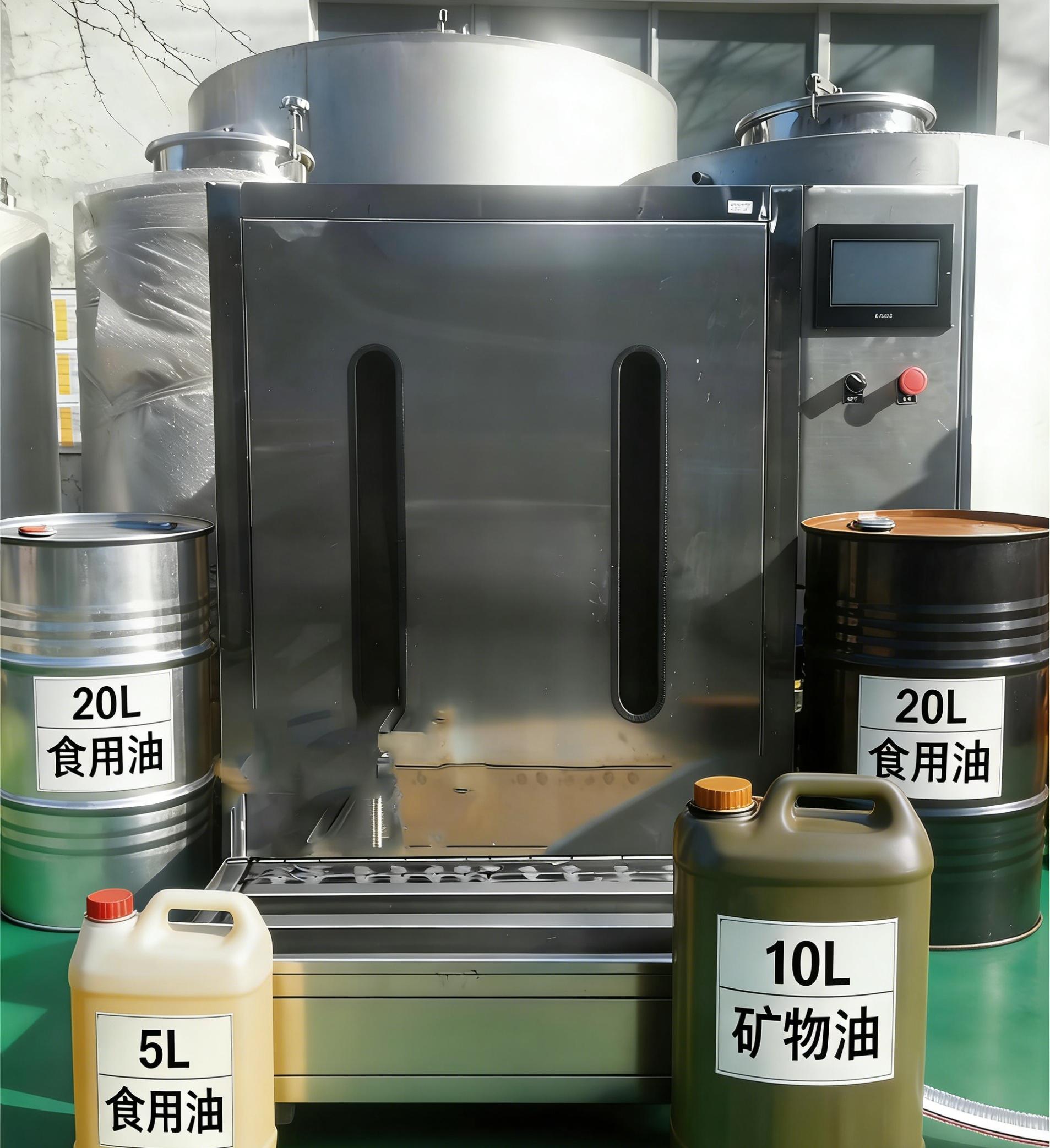油灌装机生产线实例